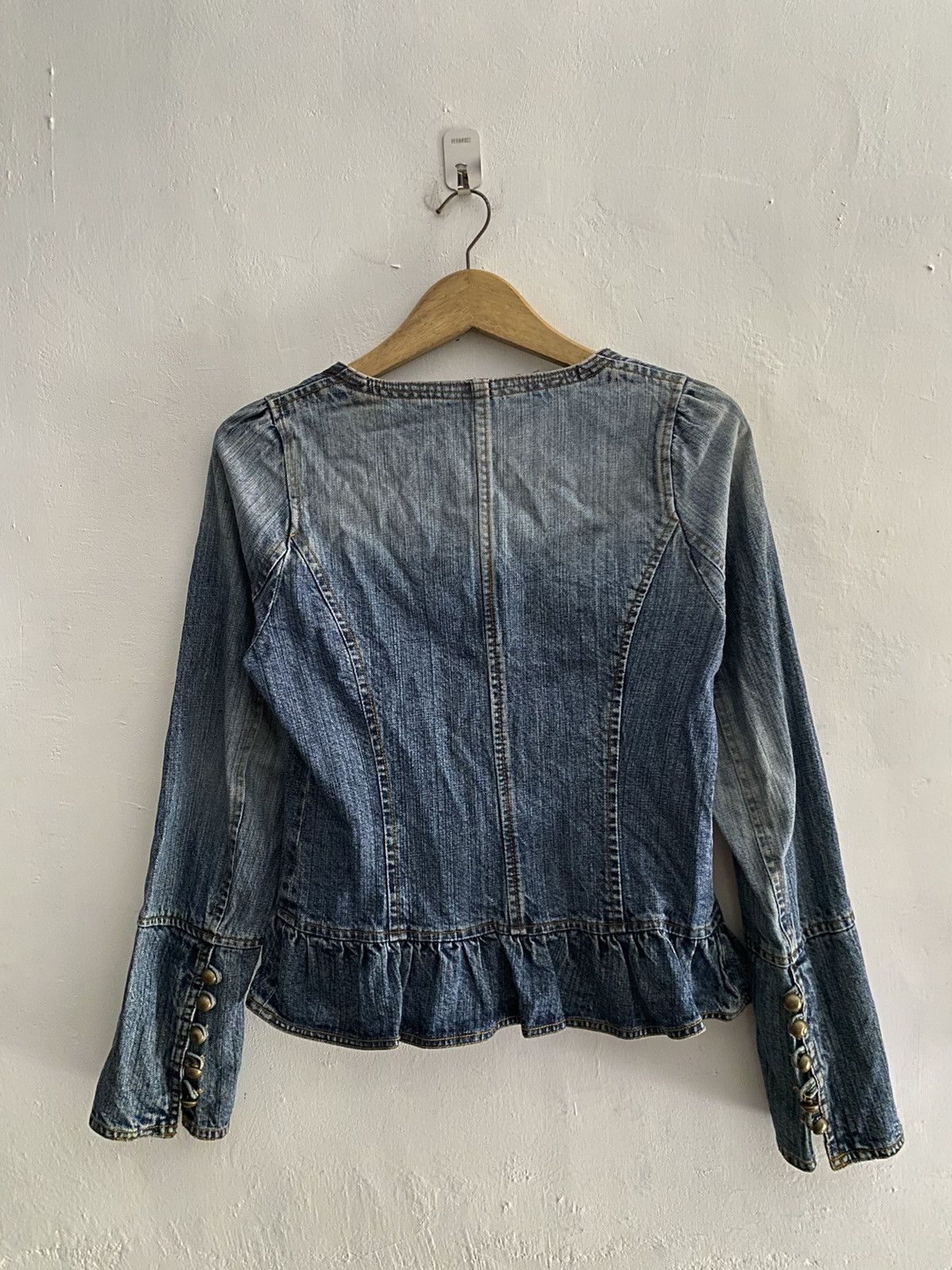 Tornado Mart × Vintage 2000s tornado mart studed button denim jacket Size US S / EU 44-46 / 1 - 2 Thumbnail