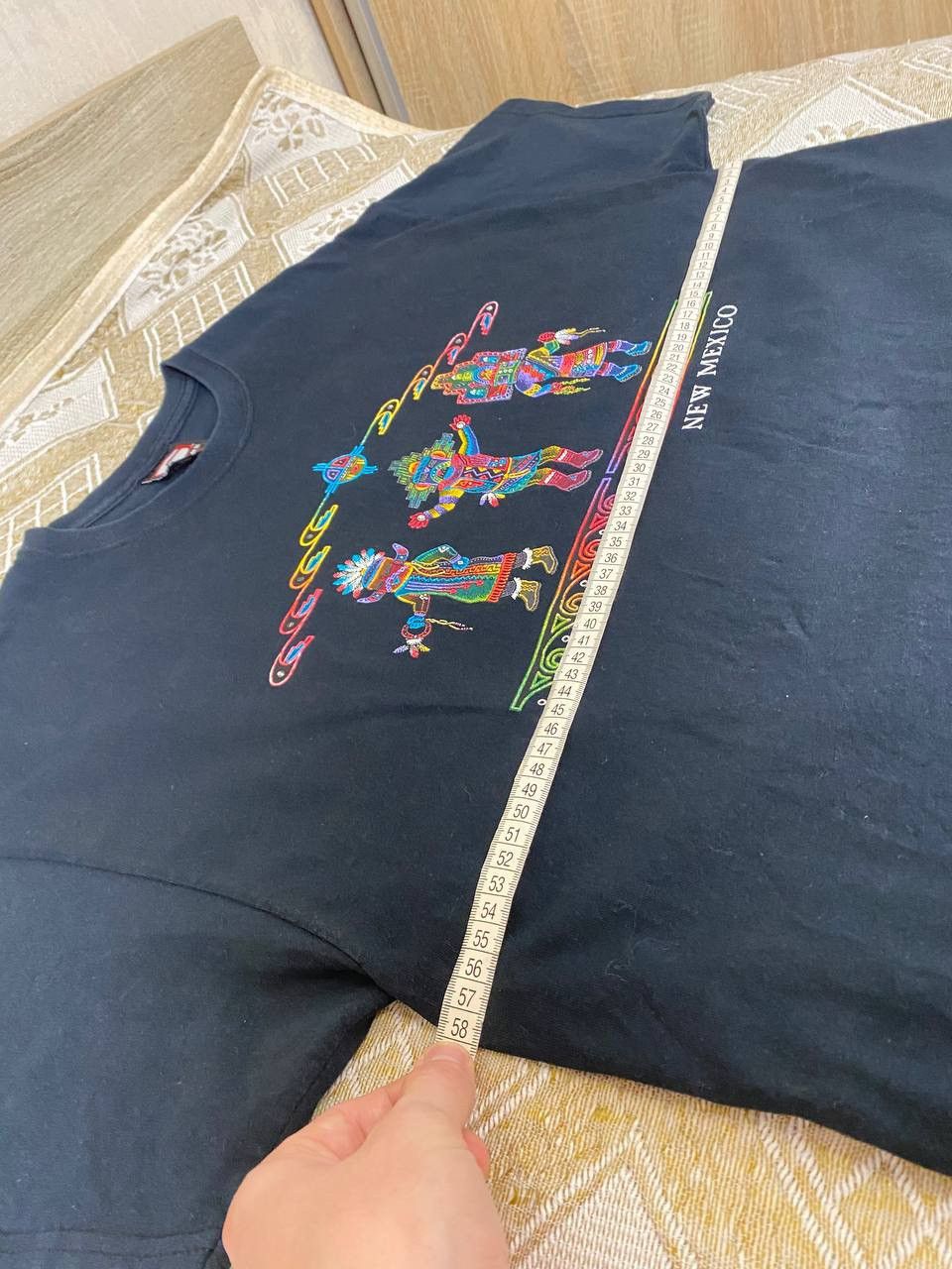 American Apparel 🔥 Art Gecko Apparel New Mexico Southwestern Tribal T Shirt Size US XL / EU 56 / 4 - 10 Thumbnail