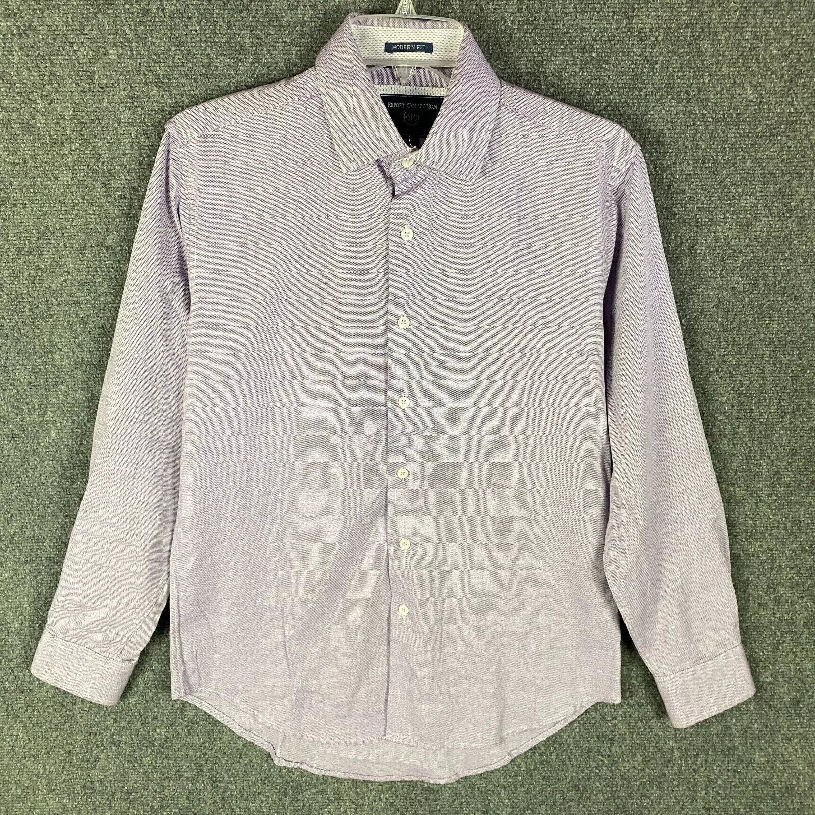Report Collection Report Collection Button Up Shirt Men Small Modern 15 32/33 Size US S / EU 44-46 / 1 - 1 Thumbnail