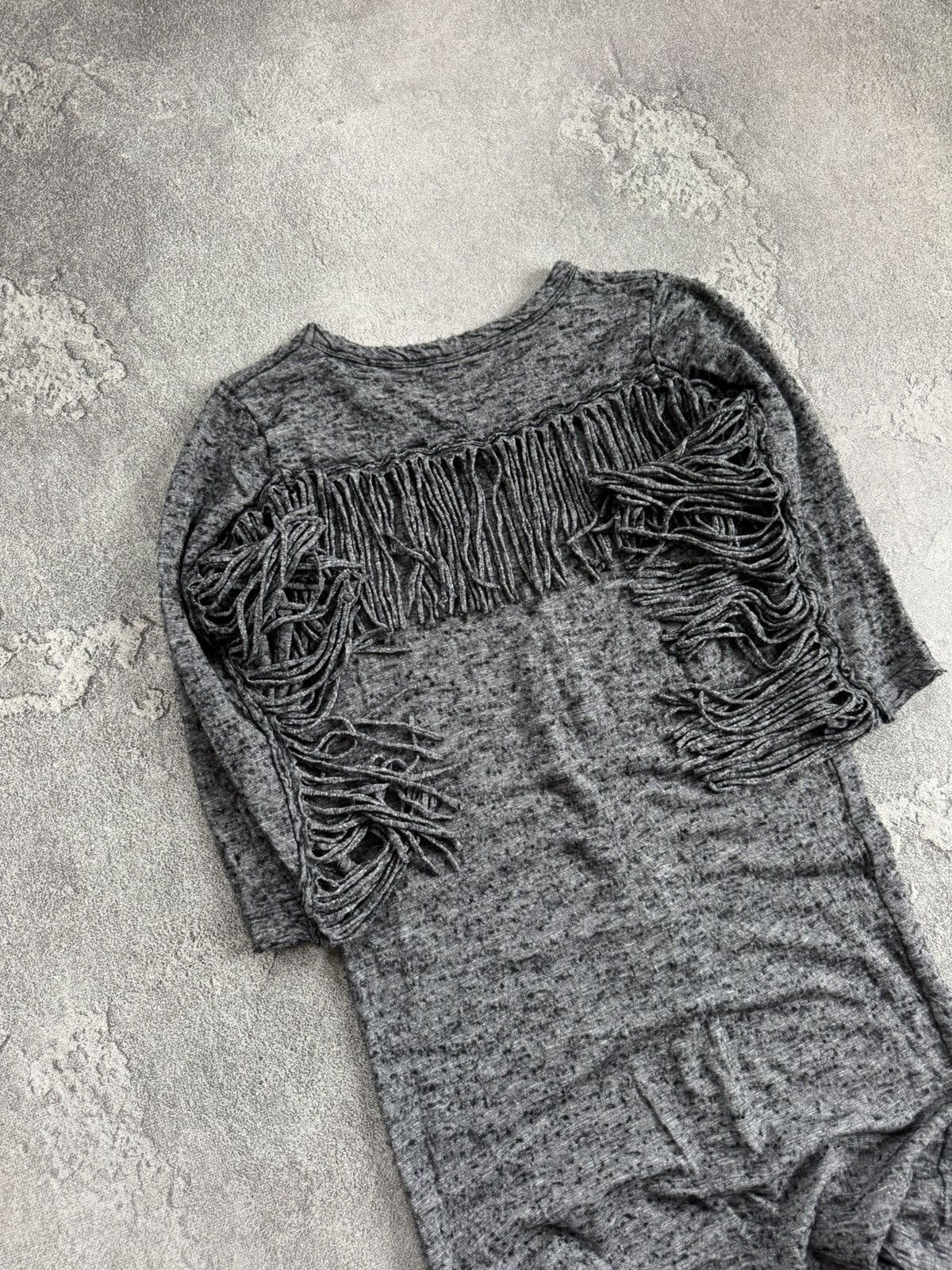 Zadig & Voltaire Zadig & Voltaire Winter Fringes Wool Blend Knit Fringe Tunic Size XS / US 0-2 / IT 36-38 - 5 Thumbnail