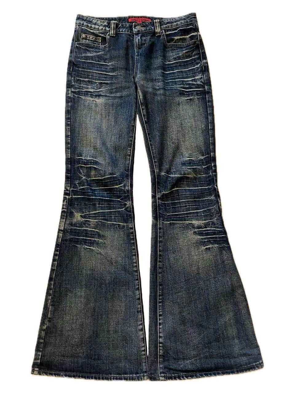 Jaded London Jaded London Extreme Flared Jeans Bluewash Size US 28 / EU 44 - 1 Thumbnail