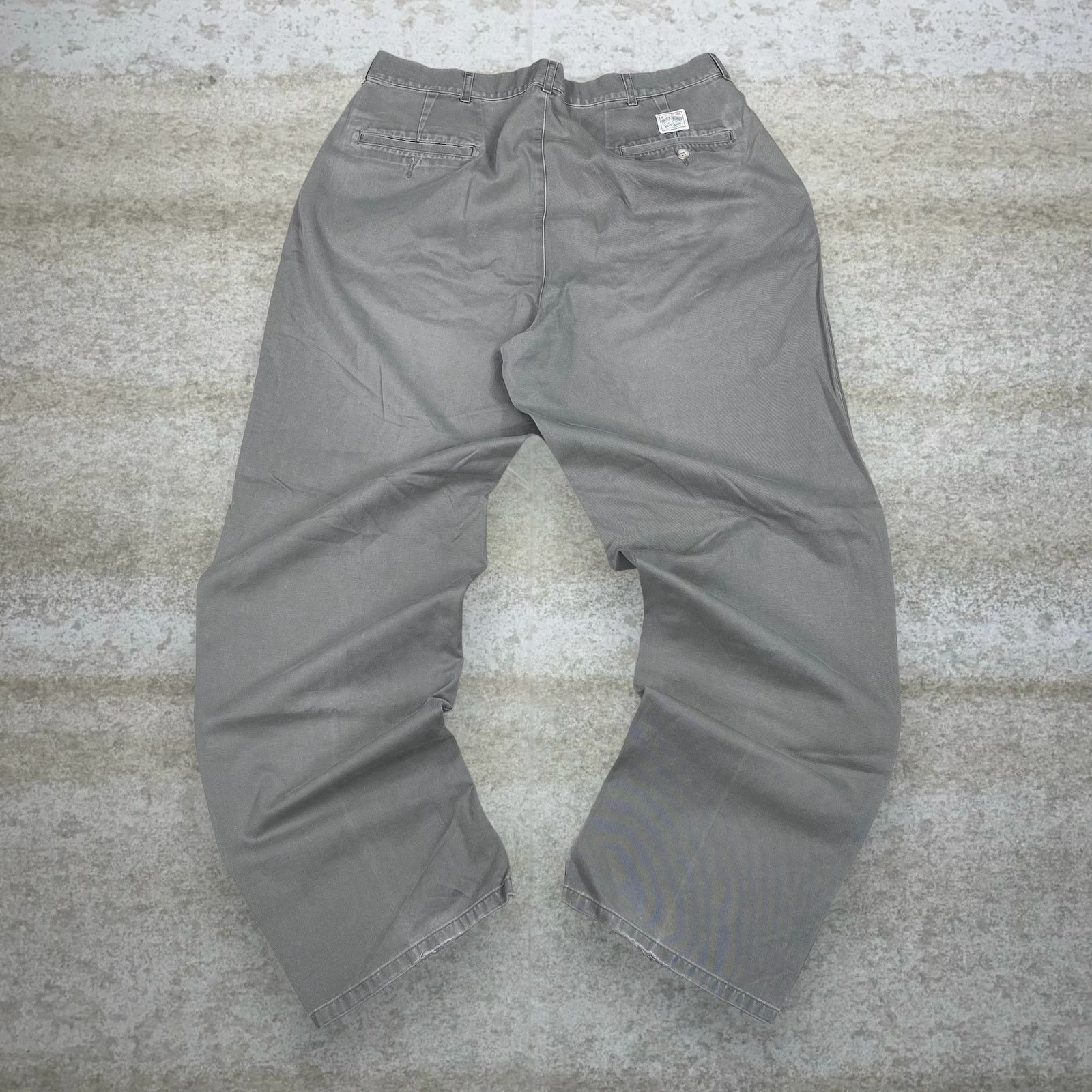 Polo Ralph Lauren Vintage 90s Polo Ralph Lauren Khakis Pants 36x32 Baggy Green Size US 36 / EU 52 - 1 Thumbnail