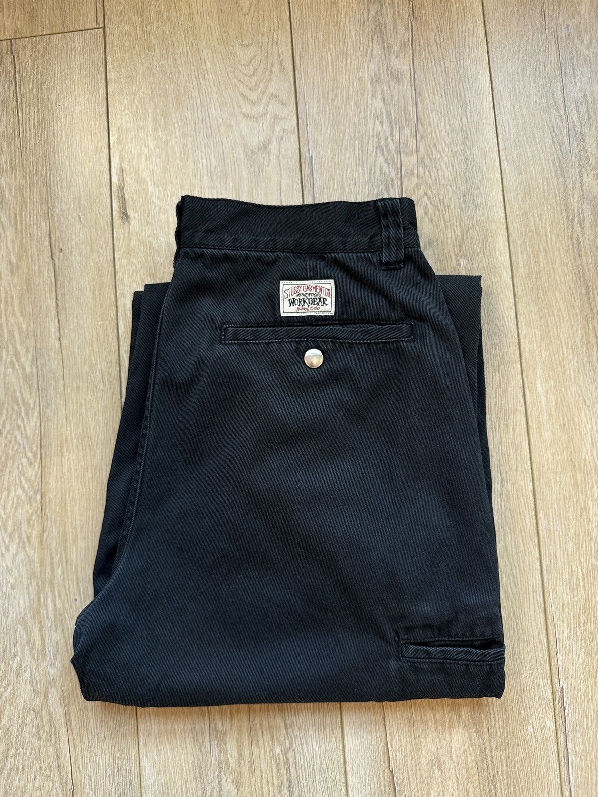 Stussy Stussy Chino Work Pant Black | Grailed