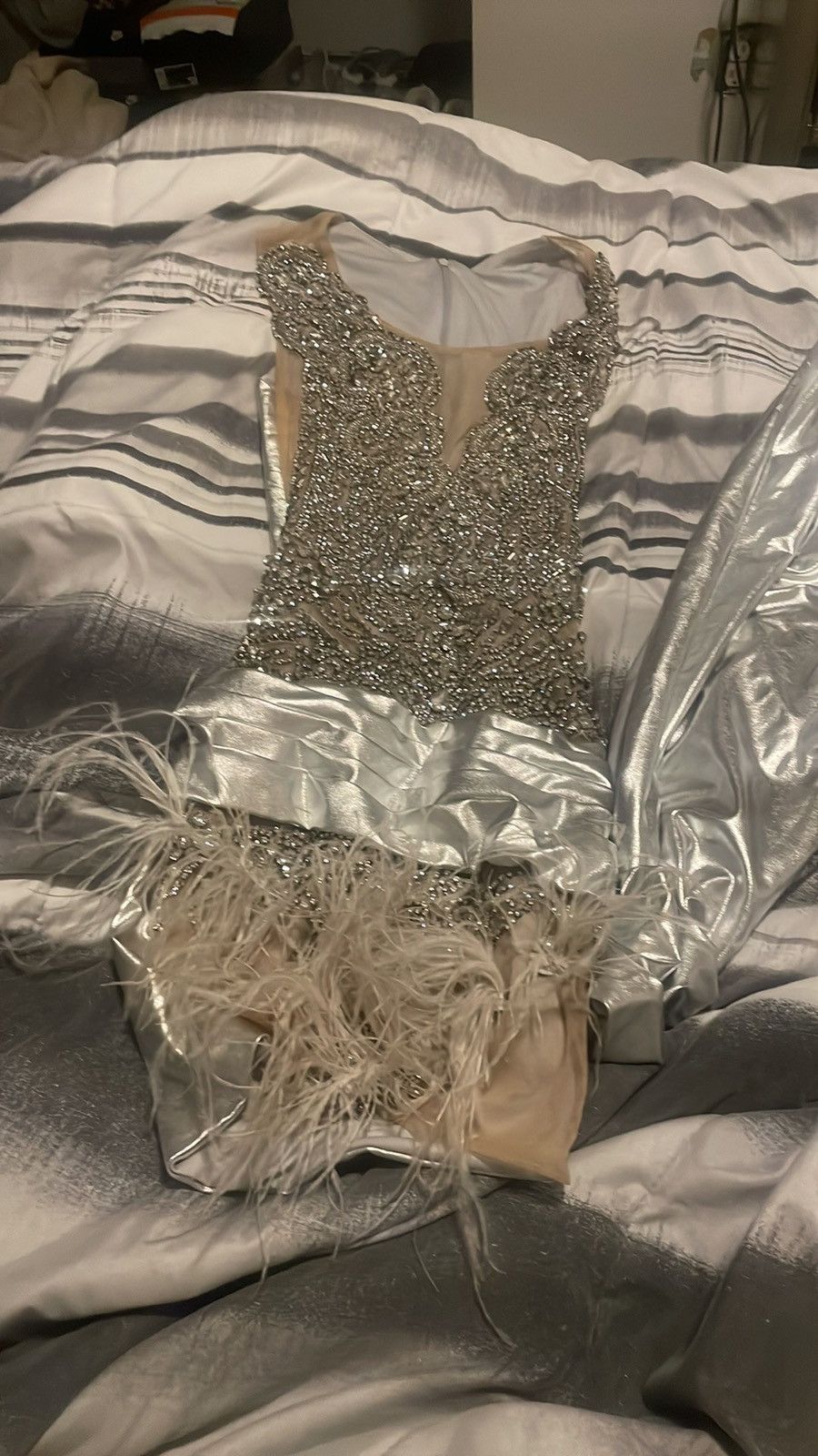 Vintage GLITTER DRESS Size S / US 4 / IT 40 - 1 Thumbnail