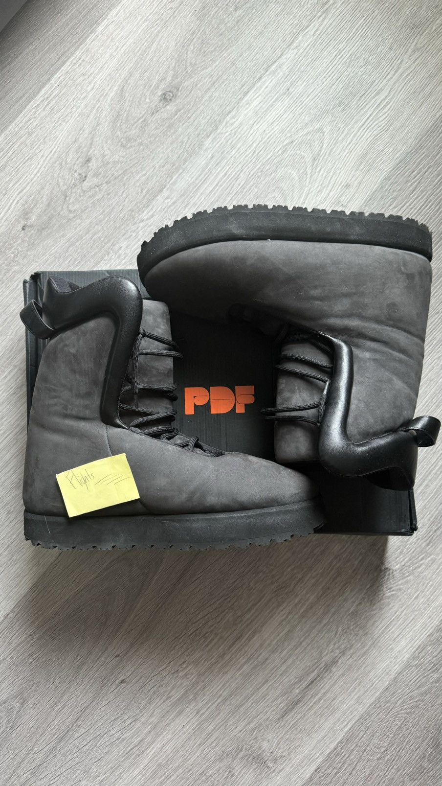 image of Pdf Channel Footwear Neve Venus // Black Size 44 (11 Us) Shoes, Men's