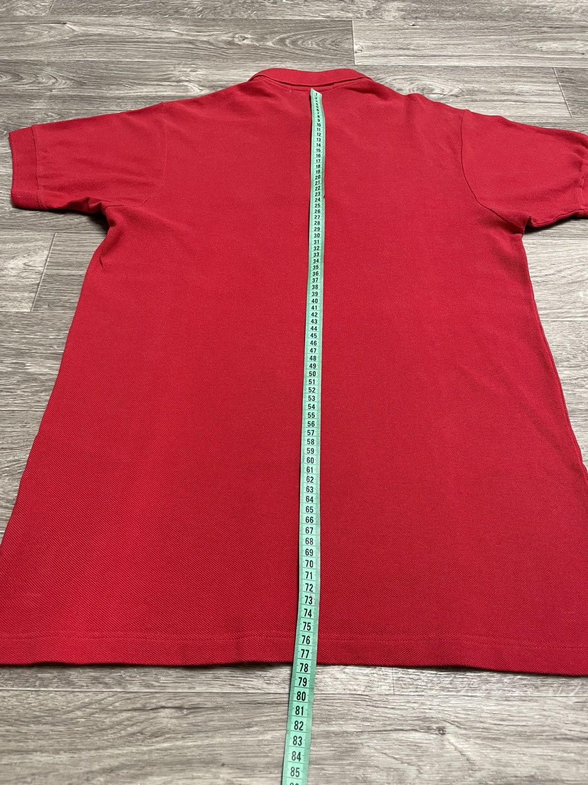 Burberry Vintage Burberrys Red Polo Shirt 90s Size US L / EU 52-54 / 3 - 12 Thumbnail