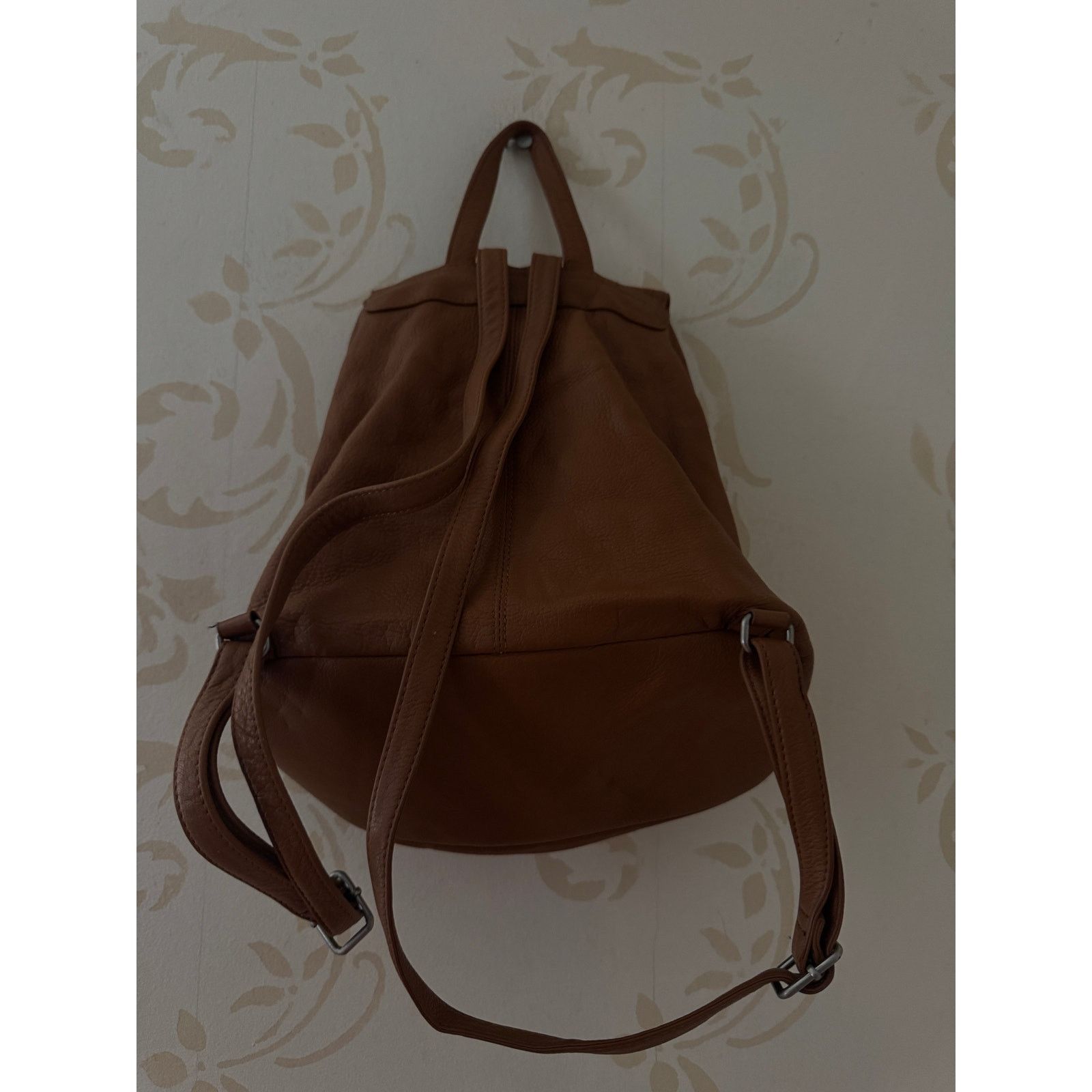 Gianni Valentino Giani Bernini Pebble Backpack Leather Handbag Size ONE SIZE - 3 Thumbnail