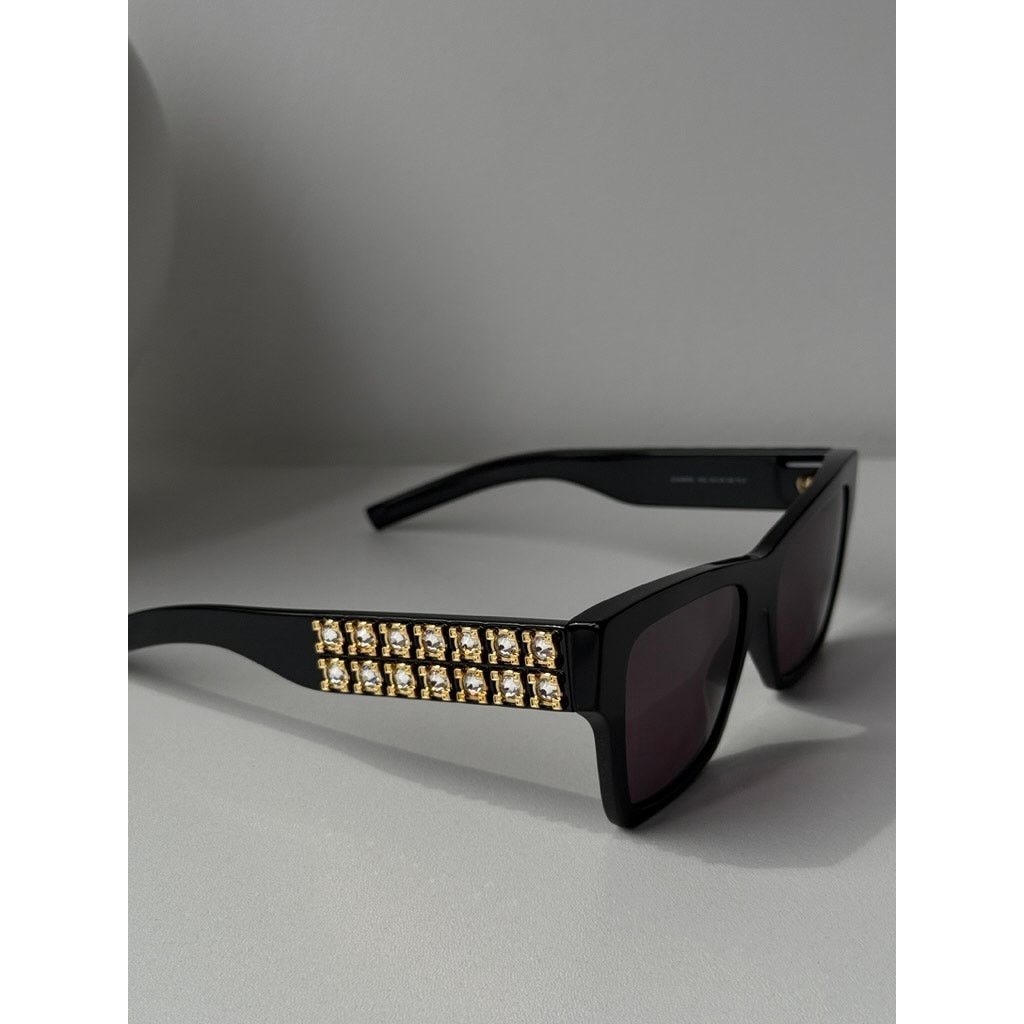 Givenchy NEW Givenchy GV40076I Cat Eye Black Crystal Sunglasses $700 Size ONE SIZE - 5 Thumbnail