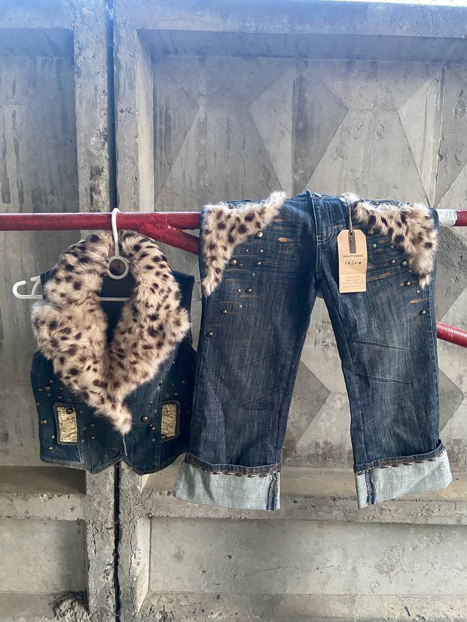 Hysteric Glamour Rhinestones Fur Fuzzy Junya Watanabe Style Mohair Y2K Suit Size M / US 6-8 / IT 42-44 - 1 Thumbnail