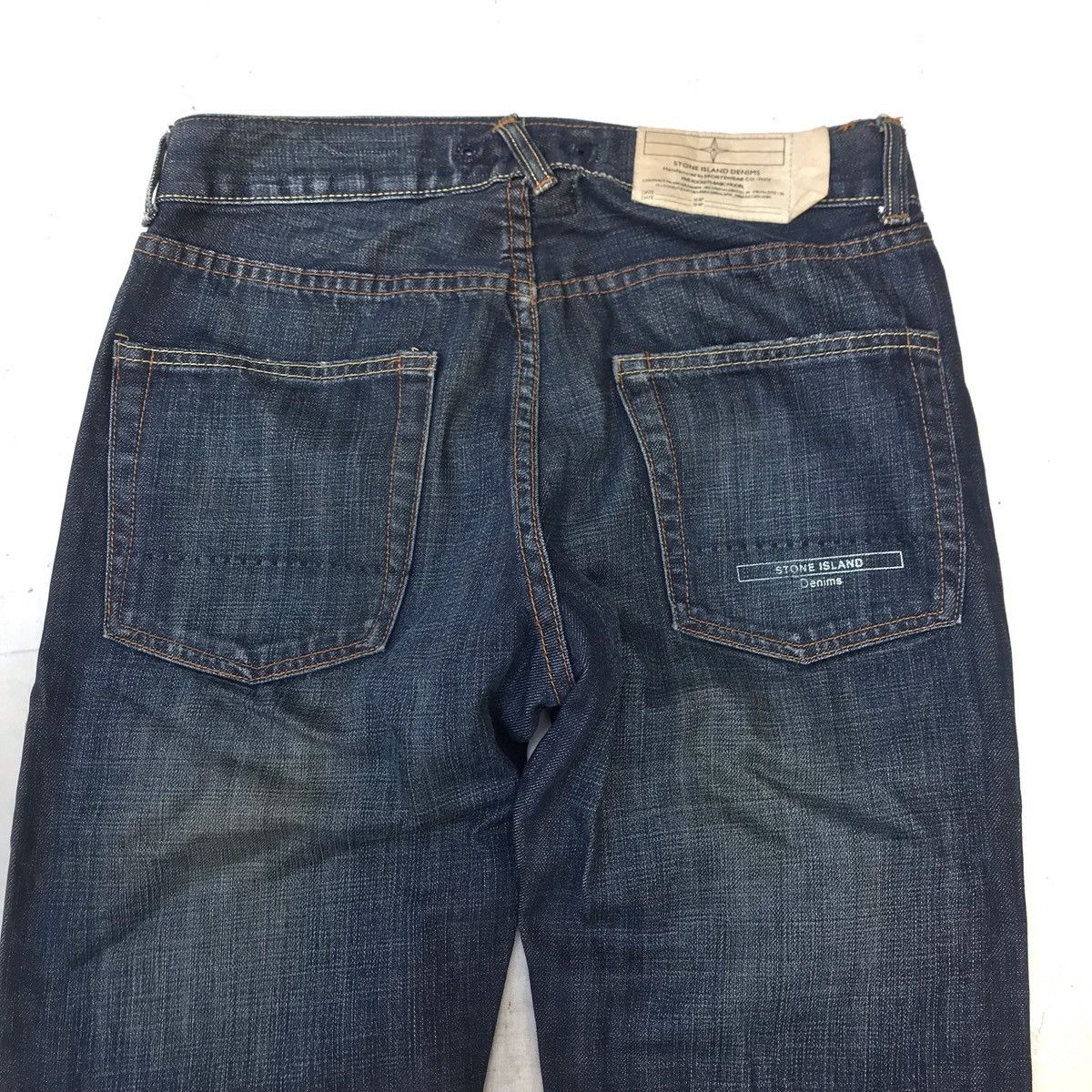 Massimo Osti × Stone Island Vintage Stone Island Denim jeans five pocket STONE ISLAND Size US 30 / EU 46 - 21 Thumbnail