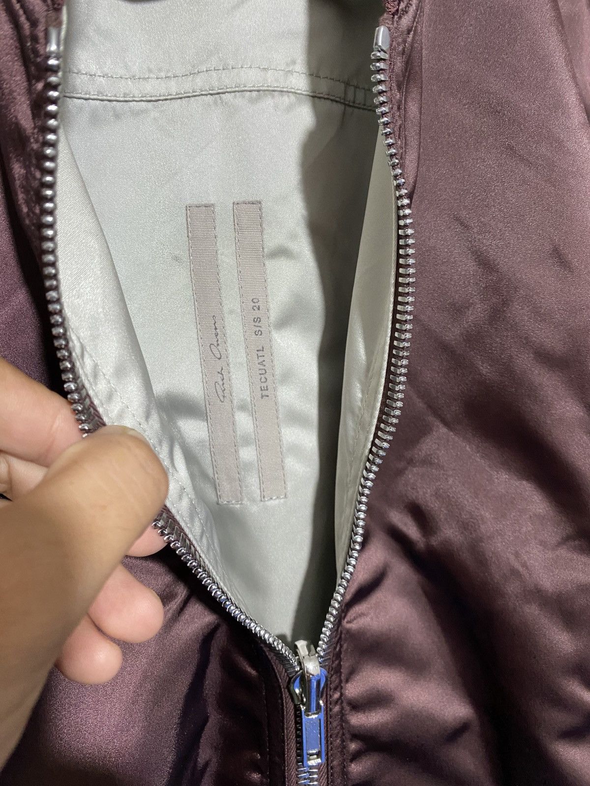 Rick Owens Rick Owens - reversible cropped flight bomber jacket Size US M / EU 48-50 / 2 - 8 Thumbnail