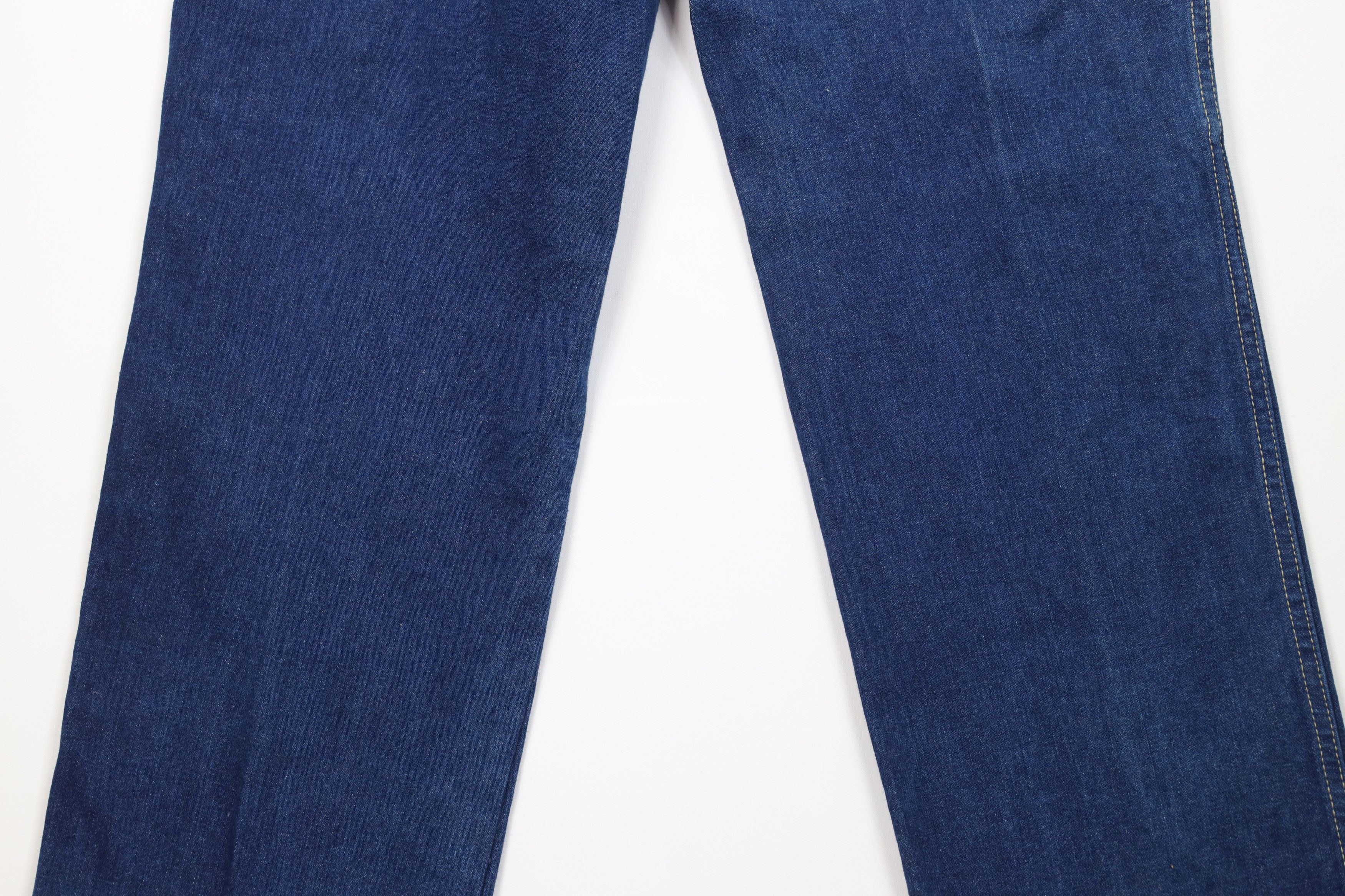 Vintage Vintage 70s Streetwear Utility Wide Leg Denim Jeans Blue Size US 34 / EU 50 - 10 Thumbnail