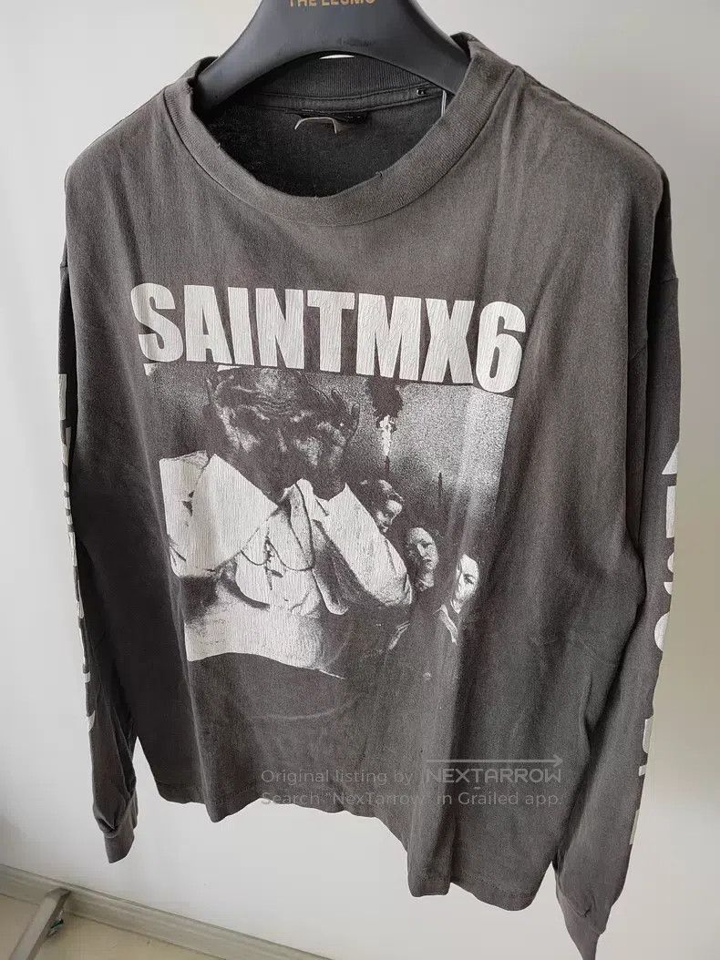 Saint Michael Saint Michael Distressed long sleeves Size US M / EU 48-50 / 2 - 2 Thumbnail