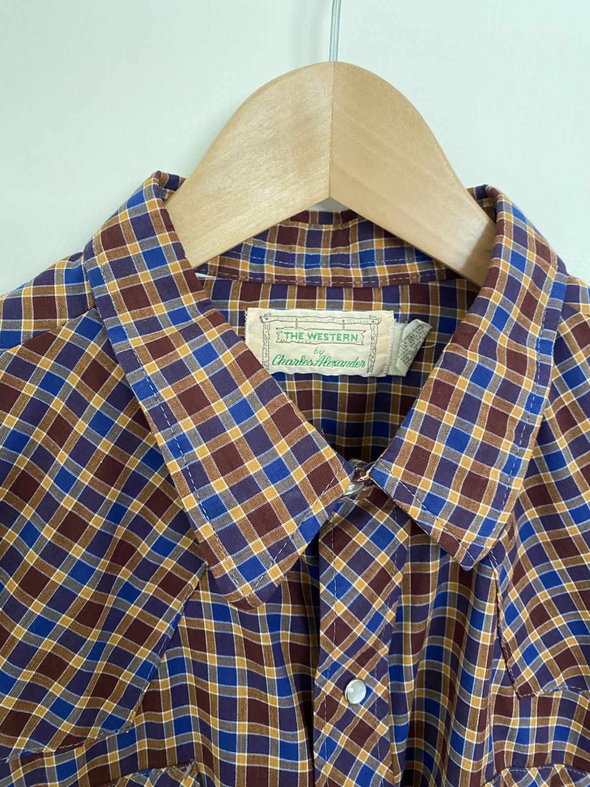 Other Vintage Charles Alexander Western Shirt Size US L / EU 52-54 / 3 - 3 Thumbnail