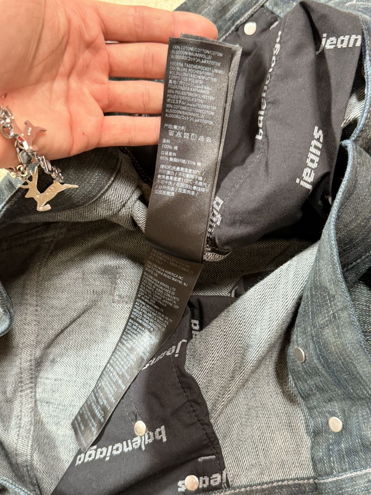 Balenciaga Balenciaga Baggy Finish Feuillage camo brown Denim Jeans Size US 30 / EU 46 - 10 Thumbnail