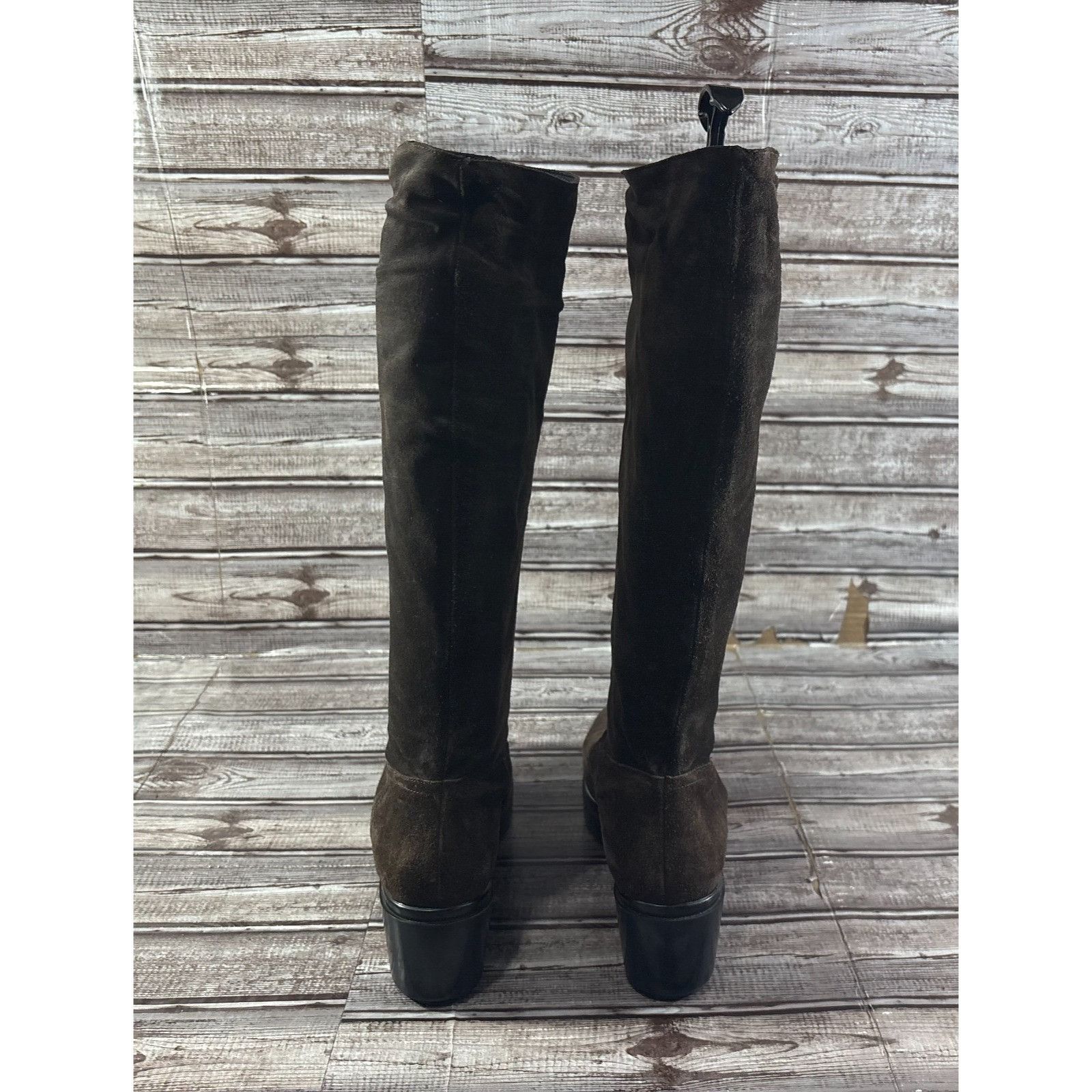 Robert Clergerie Robert Clergerie Suede Knee High Boots Size 9.5 B color brow Size US 9.5 / IT 39.5 - 3 Thumbnail