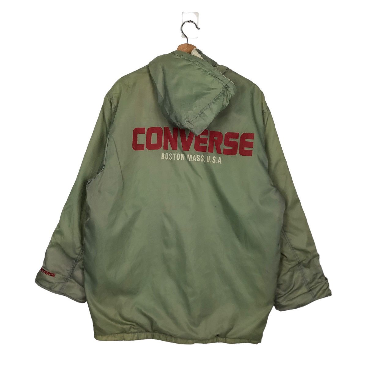 Japanese Brand 90’s VINTAGE OBERSIZED JACKET CONVERSE BOSTON MASS ALL STAR Size US M / EU 48-50 / 2 - 7 Thumbnail