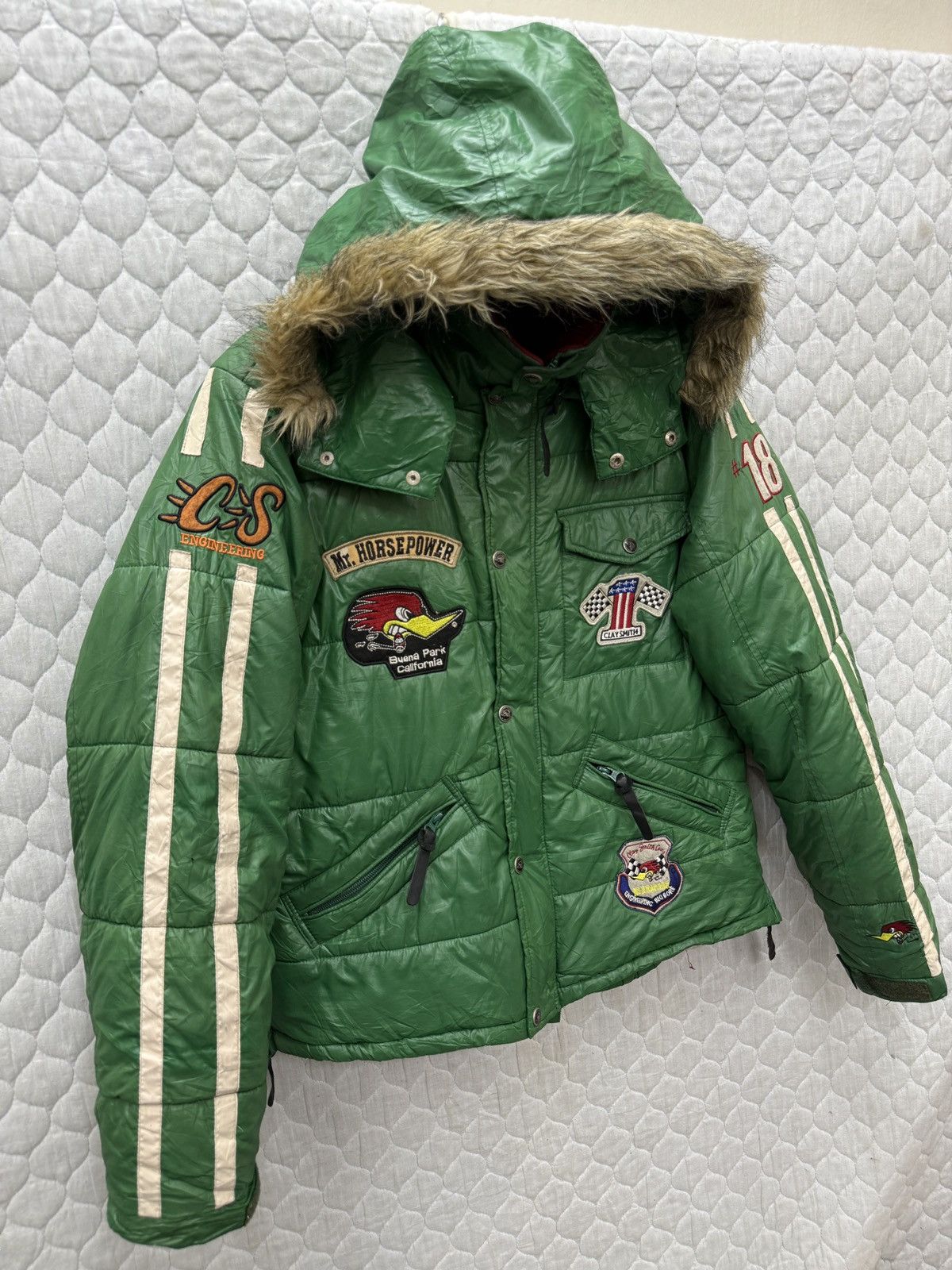 Sports Specialties 🔥🔥🔥STEALS CLAY SMITH CAMS MOONEYES PUFFER JACKET Size US M / EU 48-50 / 2 - 2 Thumbnail