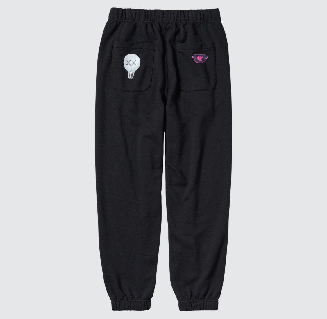 Andy Warhol × Kaws × Uniqlo Kaws Companion Andy Warhol Uniqlo Black Sweatpants size S Size US 29 - 2 Thumbnail