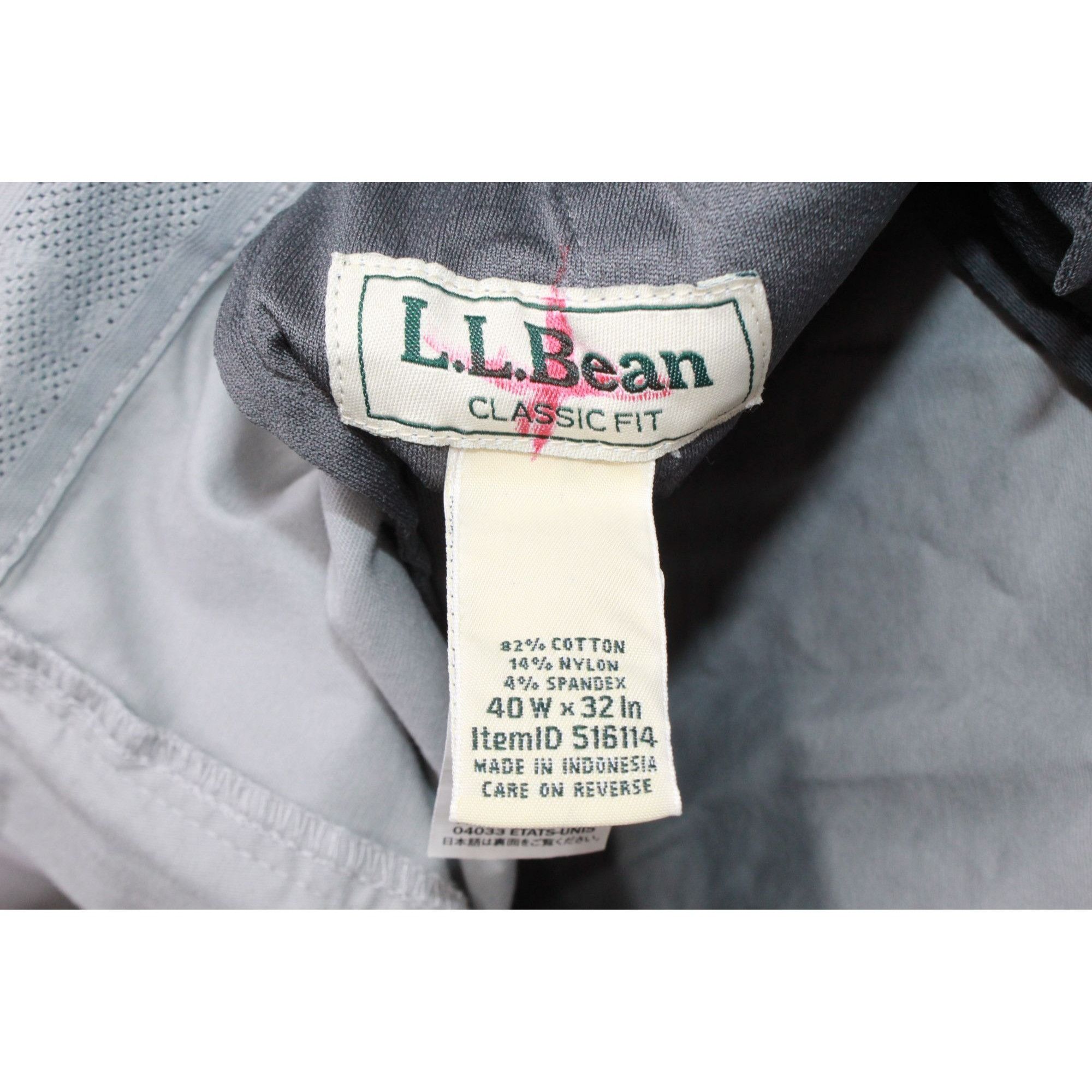 L.L. Bean LL Bean Men's Performance Chinos Classic Fit Size US 40 / EU 56 - 7 Thumbnail