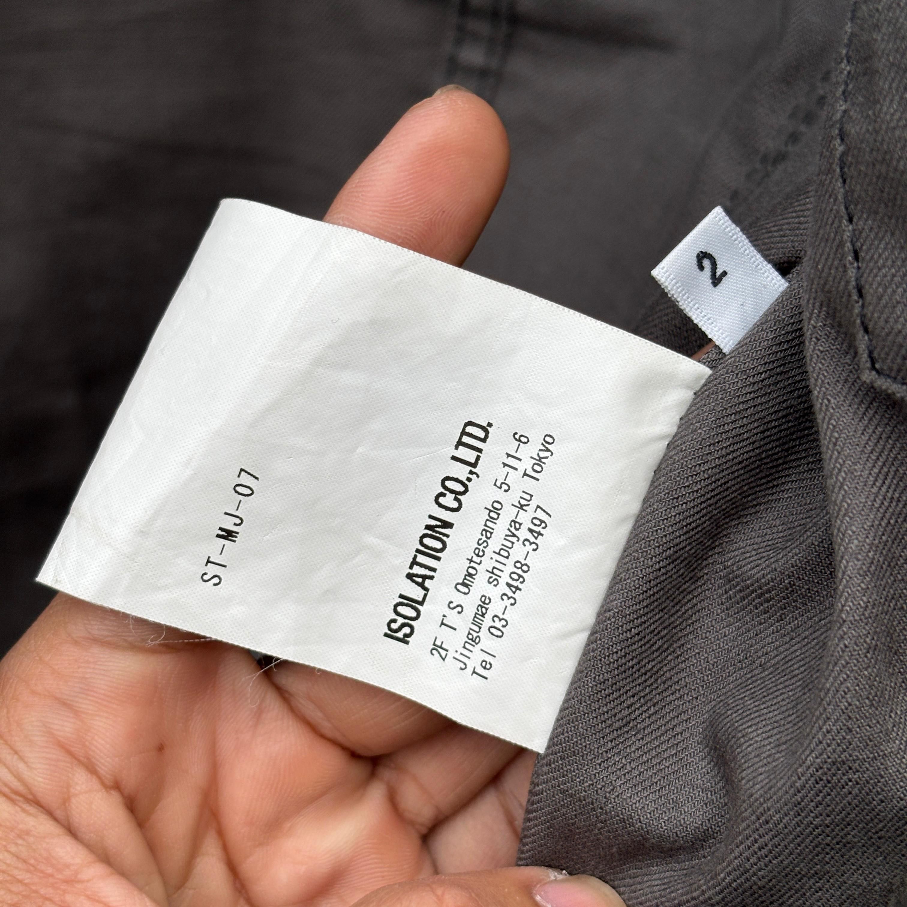 Designer Satoru Tanaka Isolation Co. Coated Trucker Jacket Japan Made Size US M / EU 48-50 / 2 - 8 Thumbnail