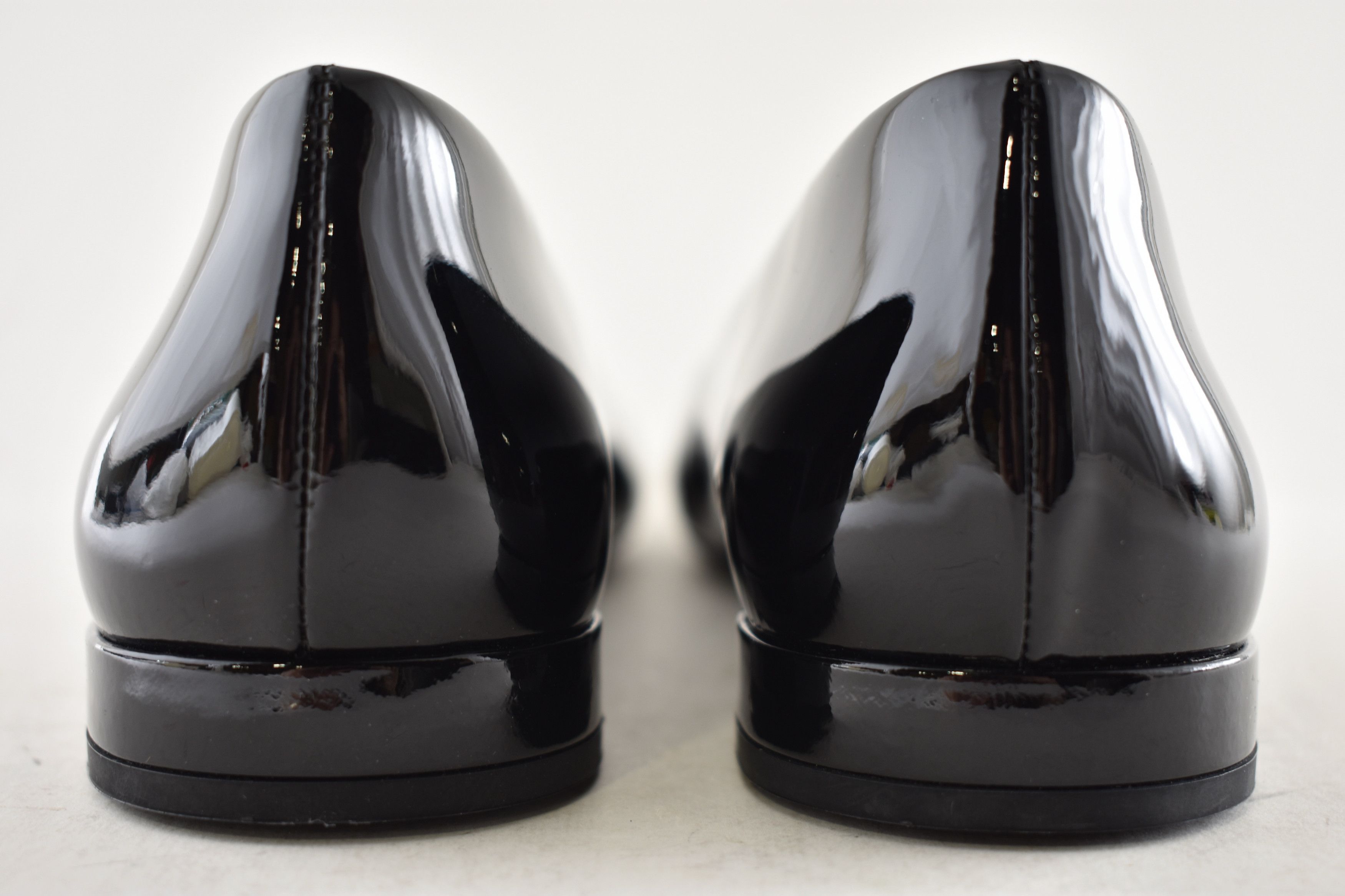 Prada Prada Patent Logo Classic Round Ballerina Ballet Flat 39 Size US 9 / IT 39 - 17 Thumbnail