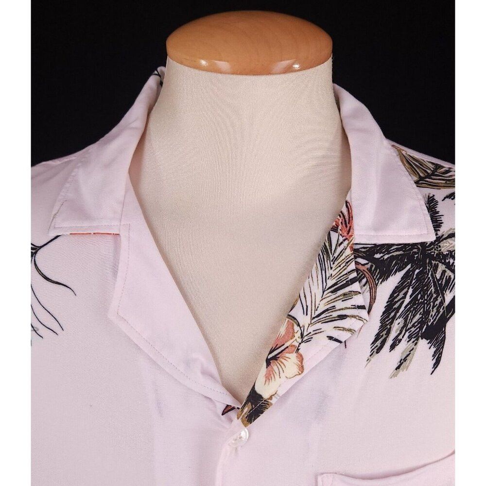 Rhude Rhude Hawaiian Shirt Size S Mens Pink Multi S/S 2022 NWT Size US S / EU 44-46 / 1 - 2 Thumbnail