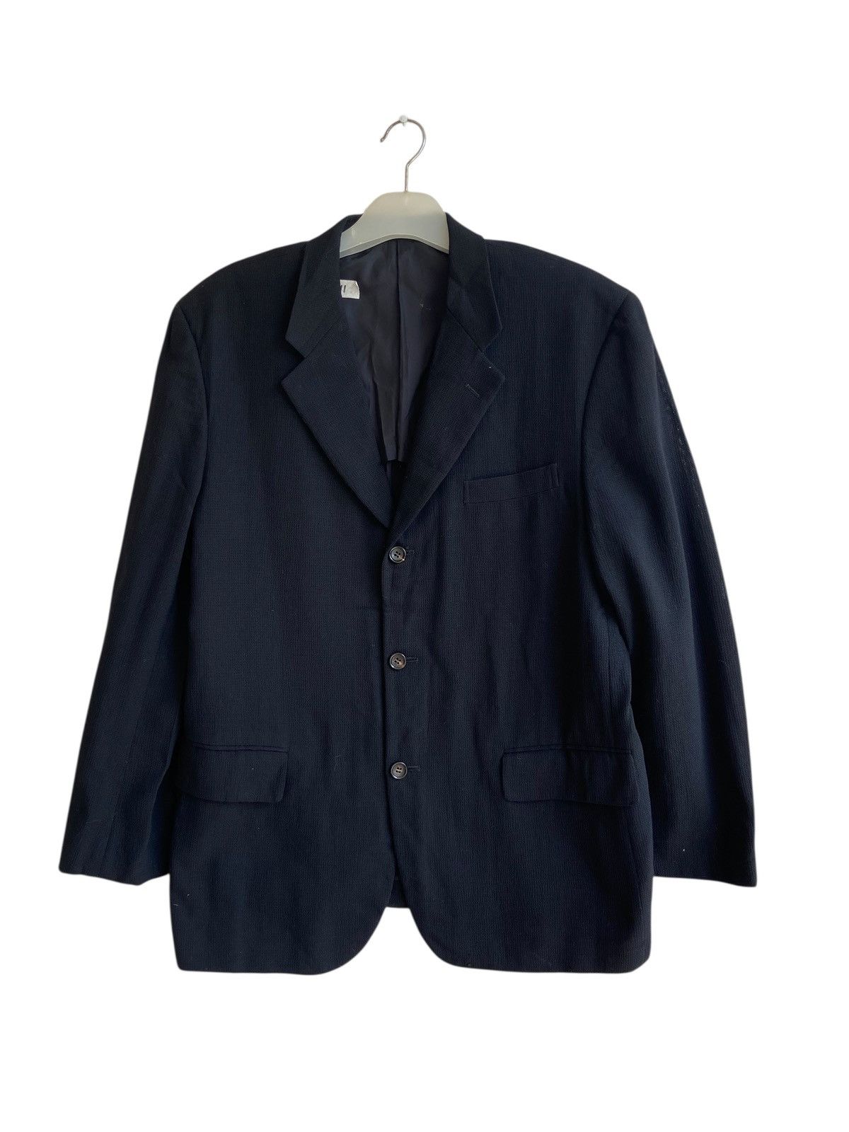 Comme des Garcons Vintage Comme Des Garcons AD2003 Blazer Jacket Size US L / EU 52-54 / 3 - 1 Thumbnail