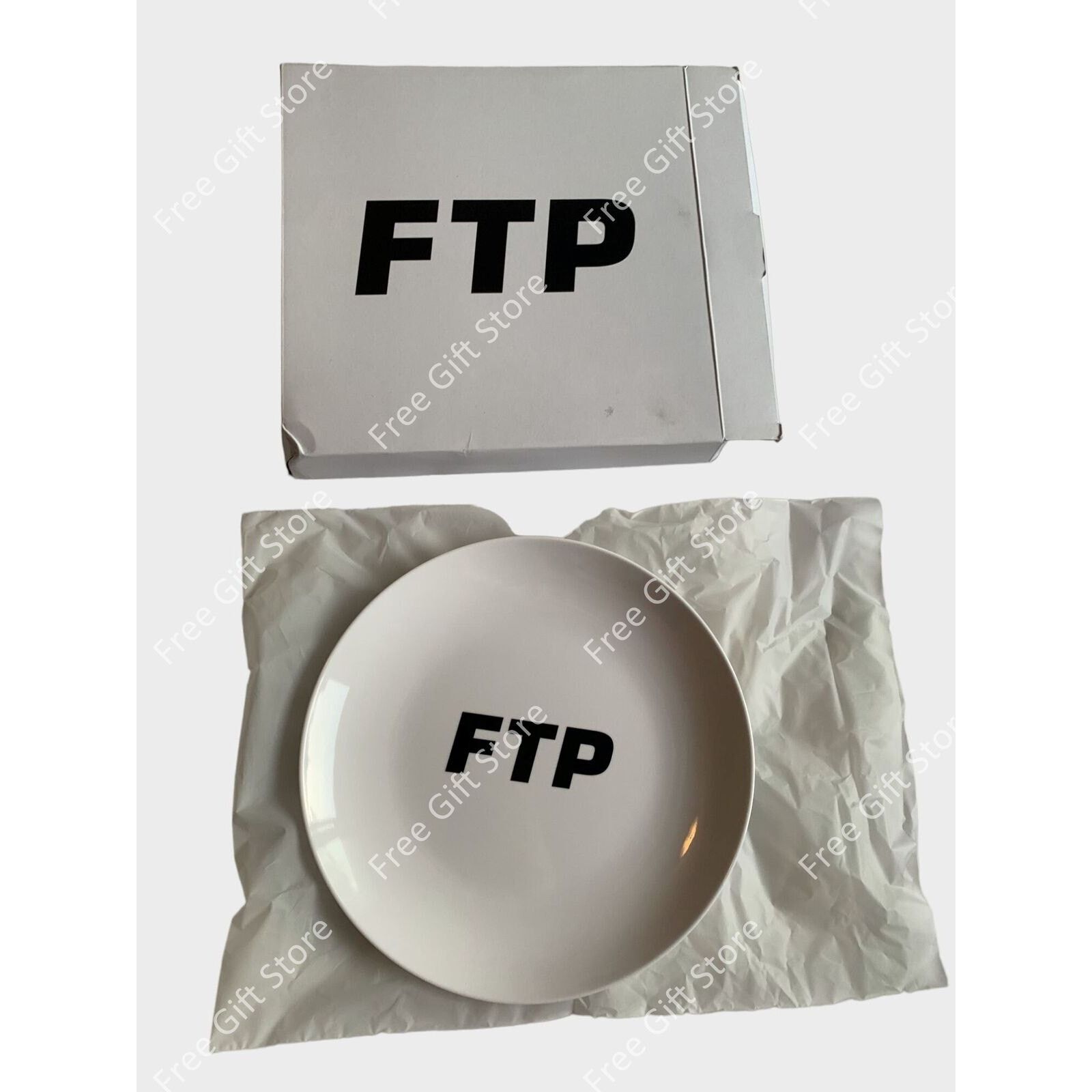 Fuck The Population FTP plate white with box Size ONE SIZE - 1 Preview