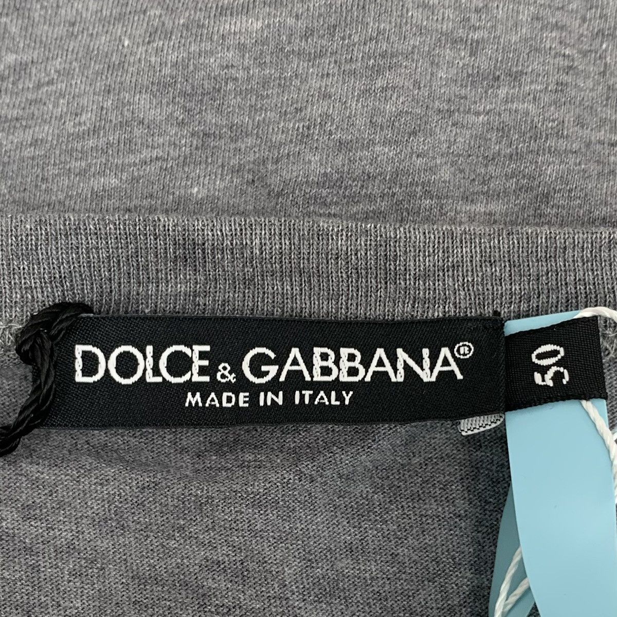 Dolce & Gabbana Dolce & Gabbana Floral Trim Short Sleeve T-Shirt K26WX Size US L / EU 52-54 / 3 - 5 Thumbnail