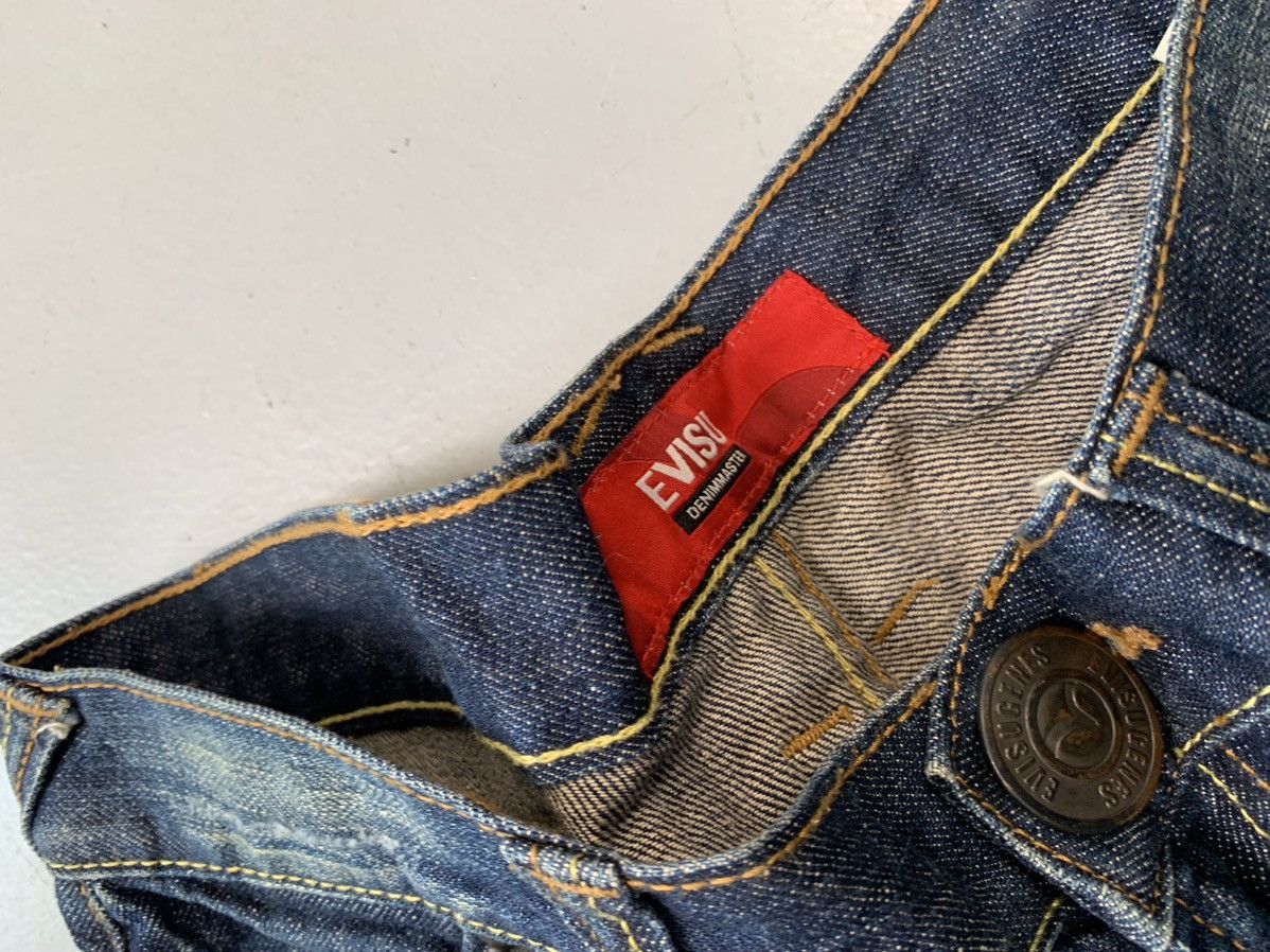 Japanese Brand Vintage Evisu inspired denim baggy fit Size US 30 / EU 46 - 6 Thumbnail