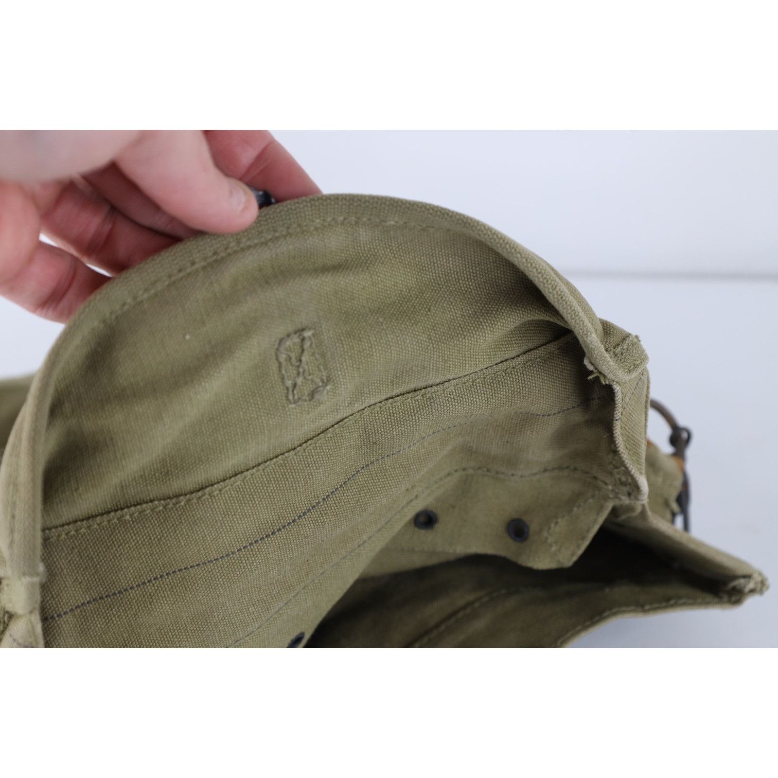Vintage Vintage 40s World War II Medic Paratrooper Pouch Canvas Bag Size ONE SIZE - 9 Thumbnail