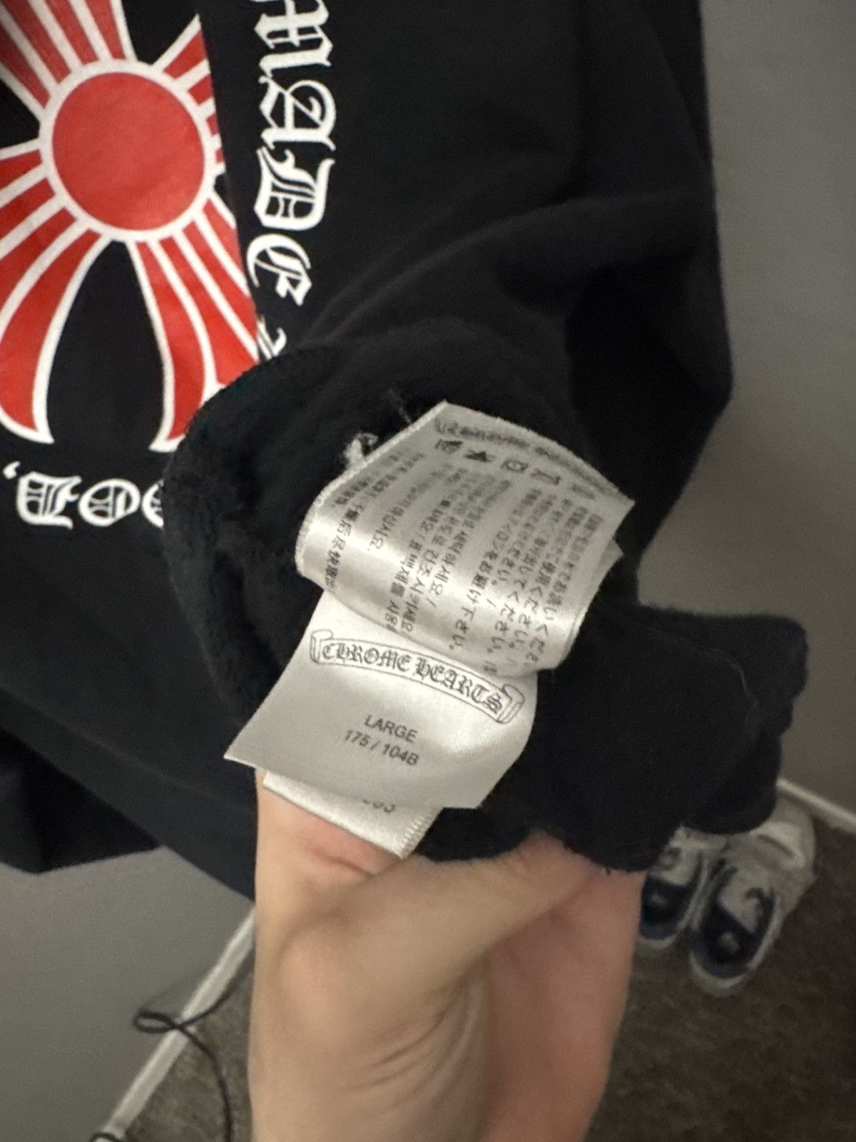 Chrome Hearts Chrome Hearts Made in Hollywood Cross Hoodie Size US L / EU 52-54 / 3 - 7 Thumbnail