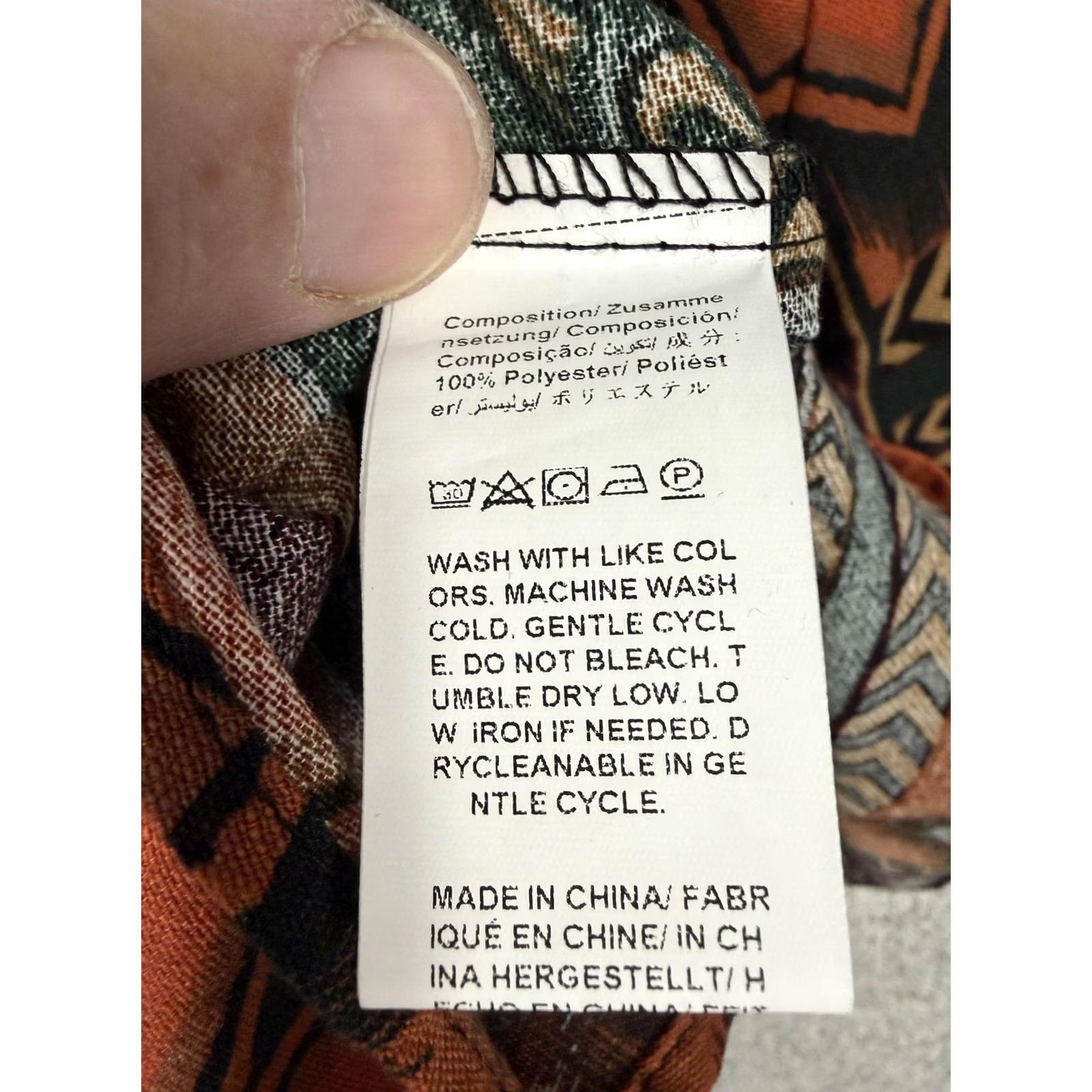 Folk Manfinity Shirt Men XL Southwest Tribal Boho Aztec Festival Folk Art Art To Wear Size US XL / EU 56 / 4 - 5 Thumbnail
