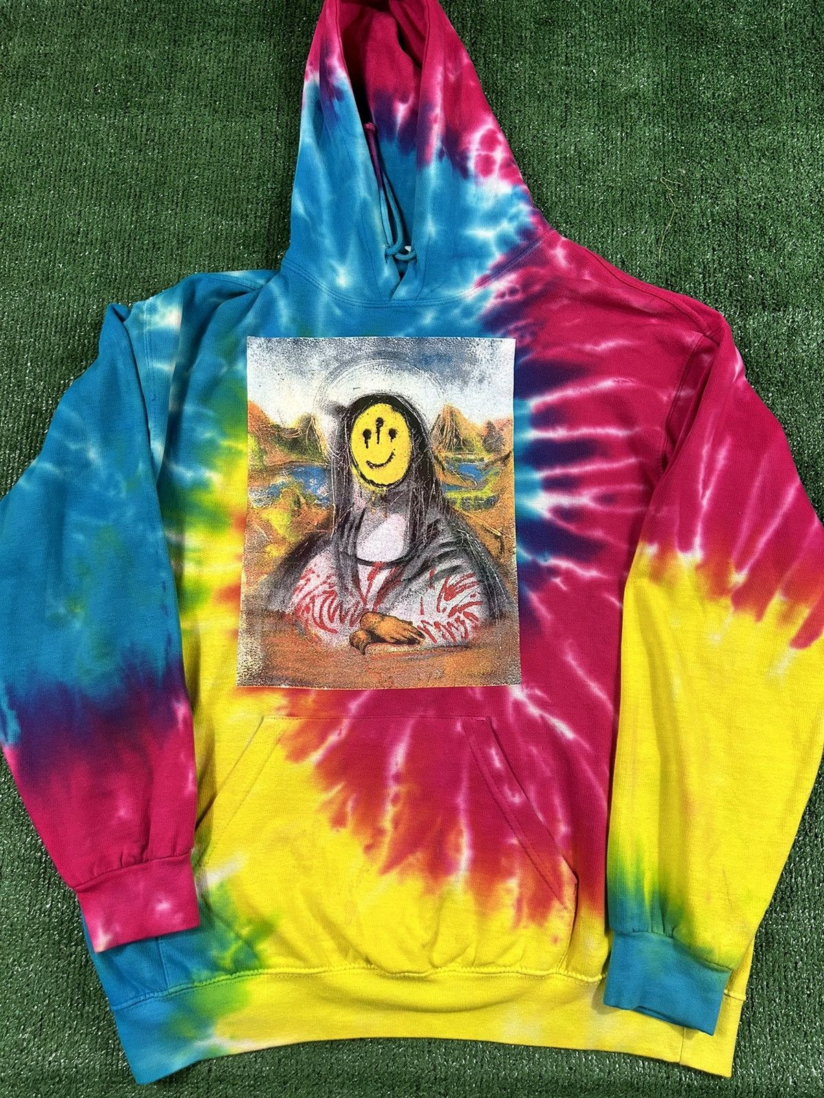 Pray For Paris WestSide Gunn GXFR Pray for Paris Mystery Dye Rainbow Smiley Size US M / EU 48-50 / 2 - 1 Thumbnail