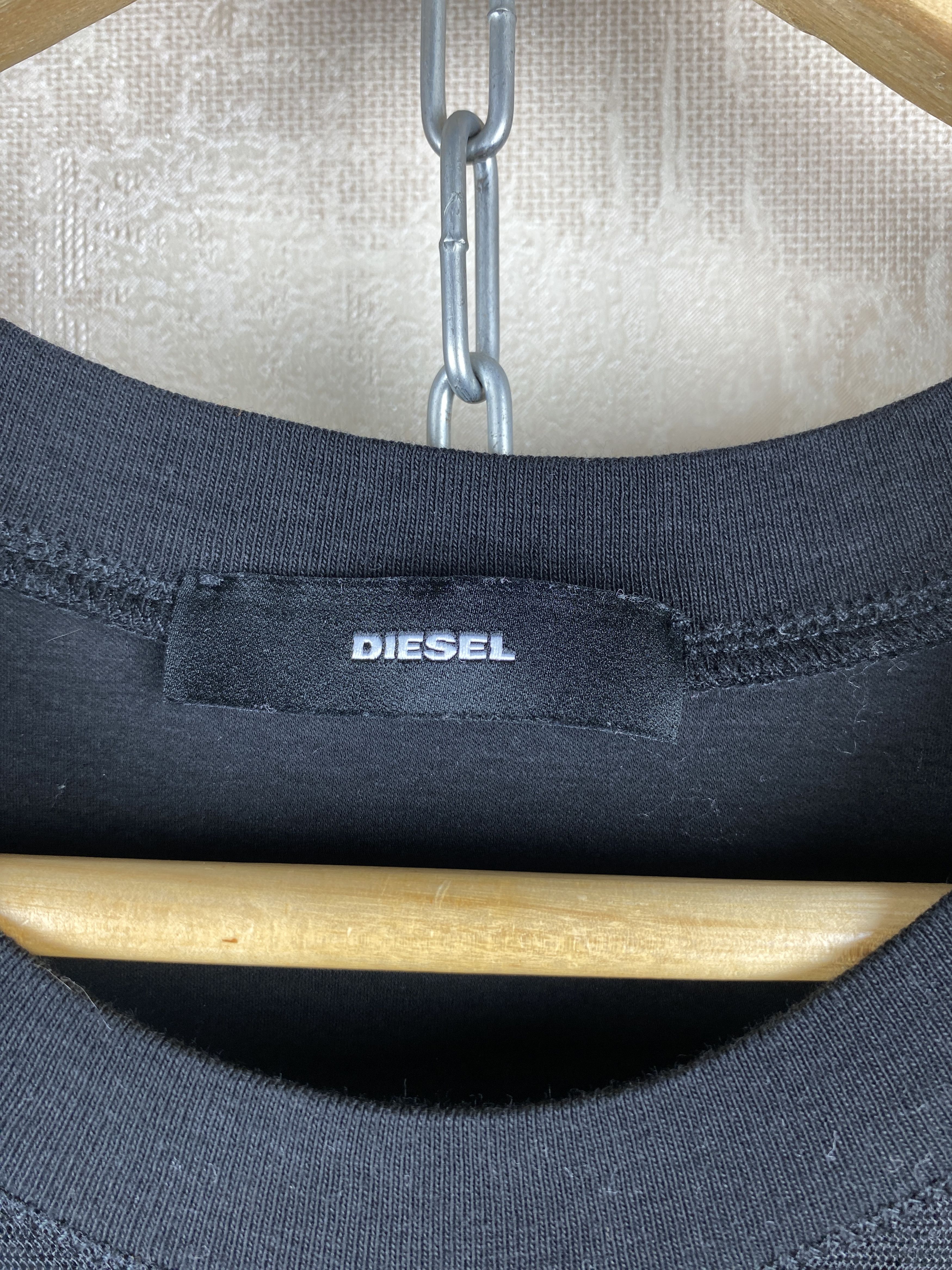 Diesel Diesel Black Mesh Front Sleeveless Top Tunic Size M Size M / US 6-8 / IT 42-44 - 8 Thumbnail