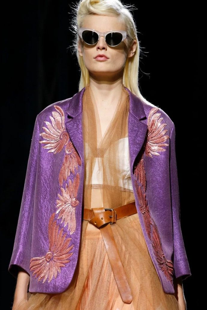 Dries Van Noten Dries van noten Sequin wings suit 2412-Nextarrow Size US M / EU 48-50 / 2 - 6 Thumbnail
