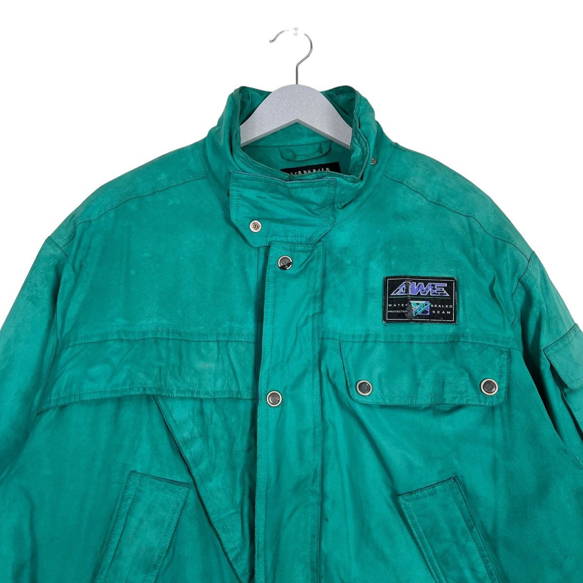 Japanese Brand VINTAGE YAMAHA AWE RIDER BOMBER JACKET Size US L / EU 52-54 / 3 - 3 Thumbnail