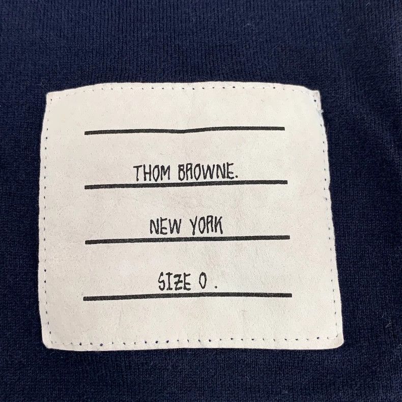 Thom Browne Thom Browne size0 Cotton round neck long sleeve hoodie Size US XS / EU 42 / 0 - 5 Thumbnail