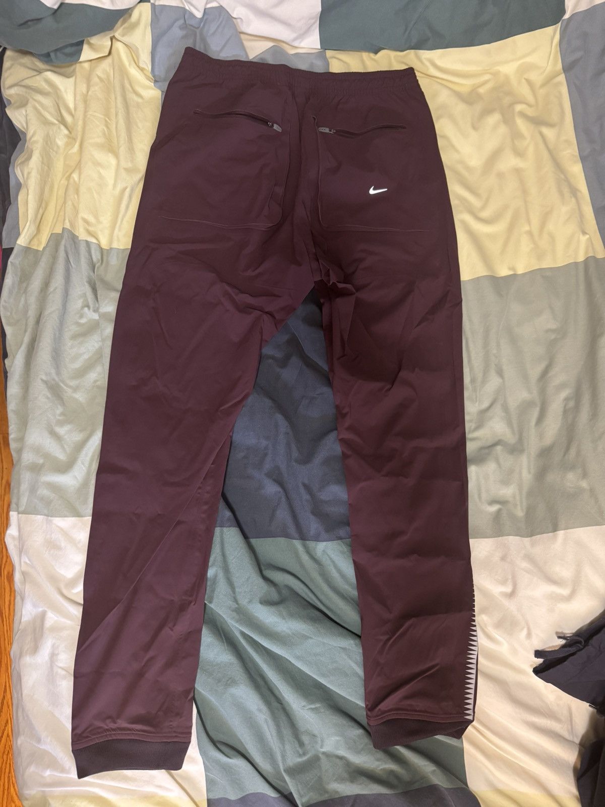 Gyakusou Gyakusou Nike Maroon Giz Running Pants Size US 32 / EU 48 - 2 Thumbnail