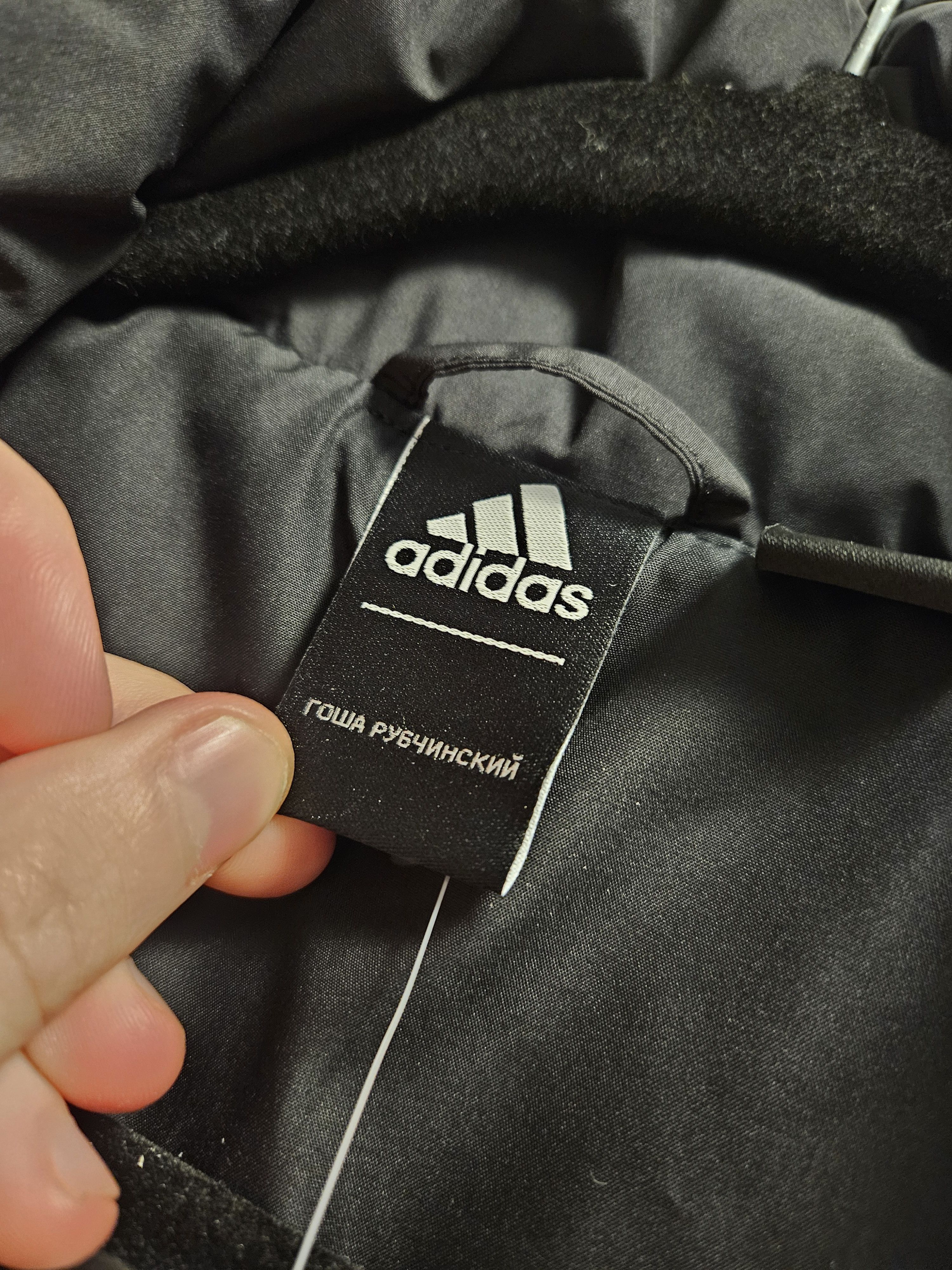 Adidas × Gosha Rubchinskiy Adidas Gosha Rubchinskiy Oversized Black Puffer Jacket Size US S / EU 44-46 / 1 - 7 Thumbnail