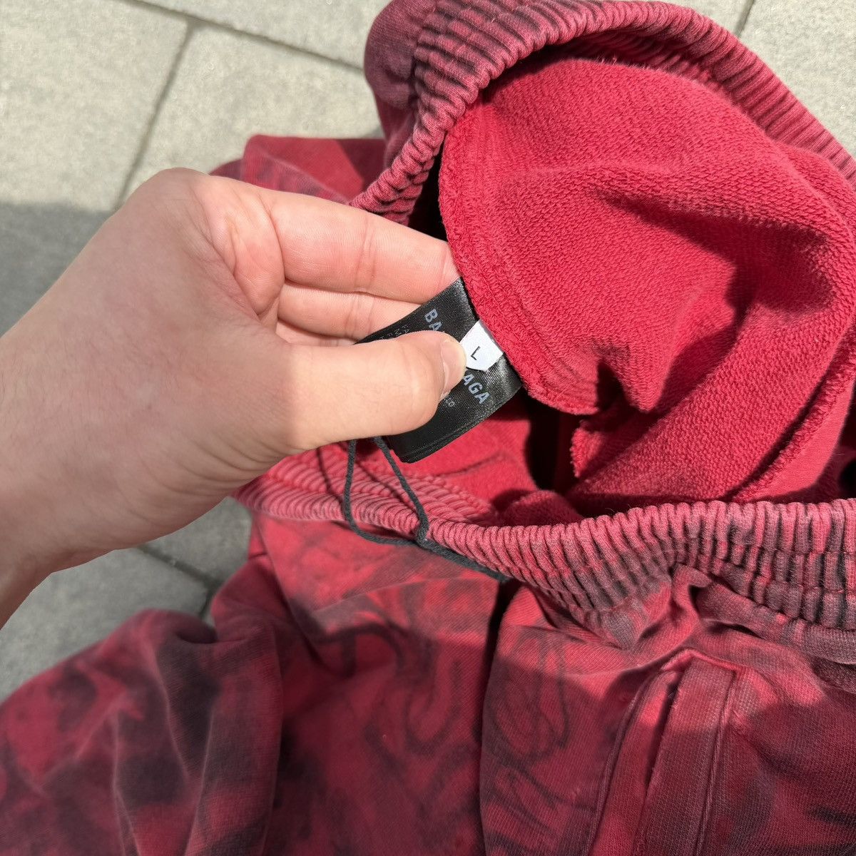 Balenciaga SS23 Balenciaga Red Skater Sweatpants Size US 32 / EU 48 - 5 Thumbnail