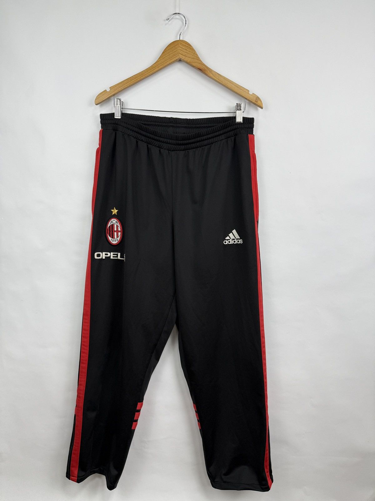 🇮🇹 Vintage Y2K Adidas Ac Milan Opel Tracksuit Retro Rare Hype