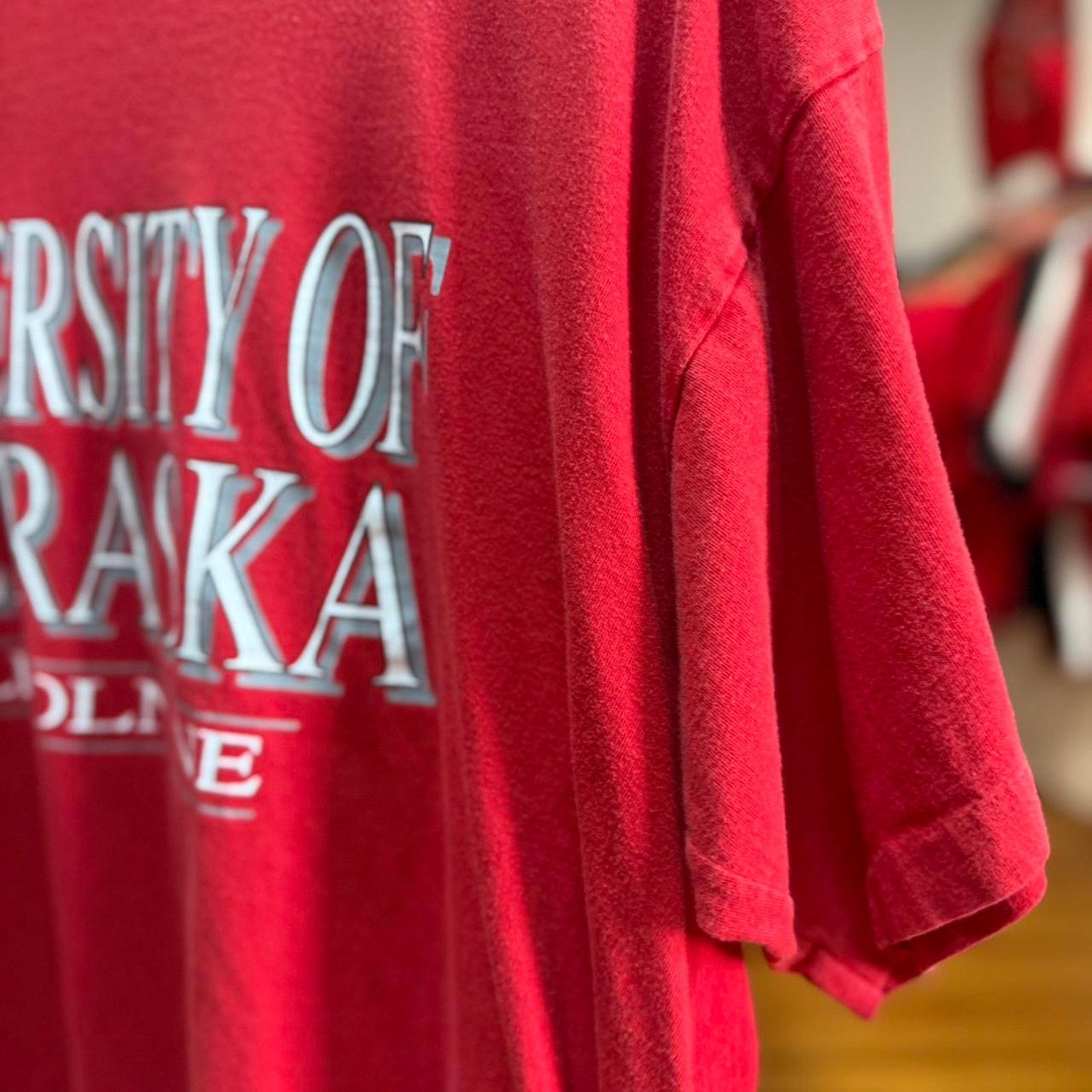 Vintage Vintage 90s Nebraska Huskers Cornhuskers Football T-Shirt Size US XXL / EU 58 / 5 - 5 Thumbnail