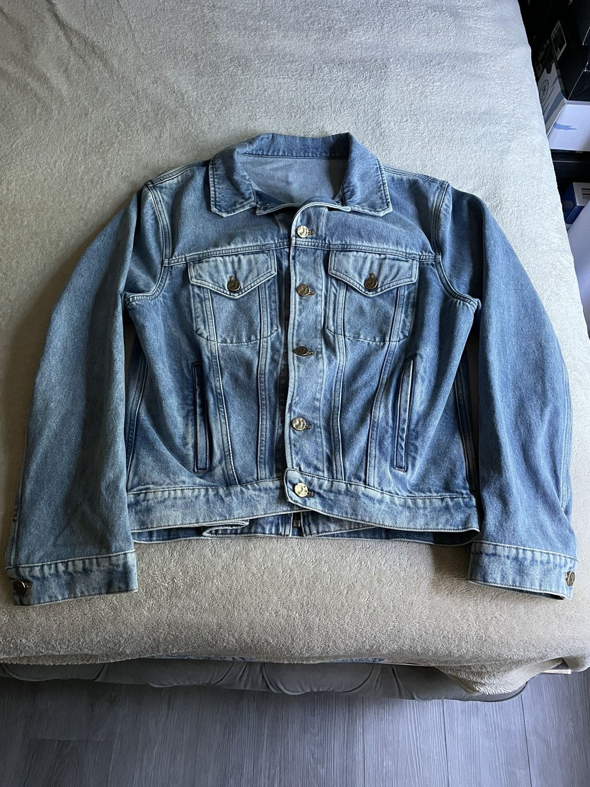 Louis Vuitton Louis Vuitton XIX Denim Jacket Size US L / EU 52-54 / 3 - 2 Thumbnail