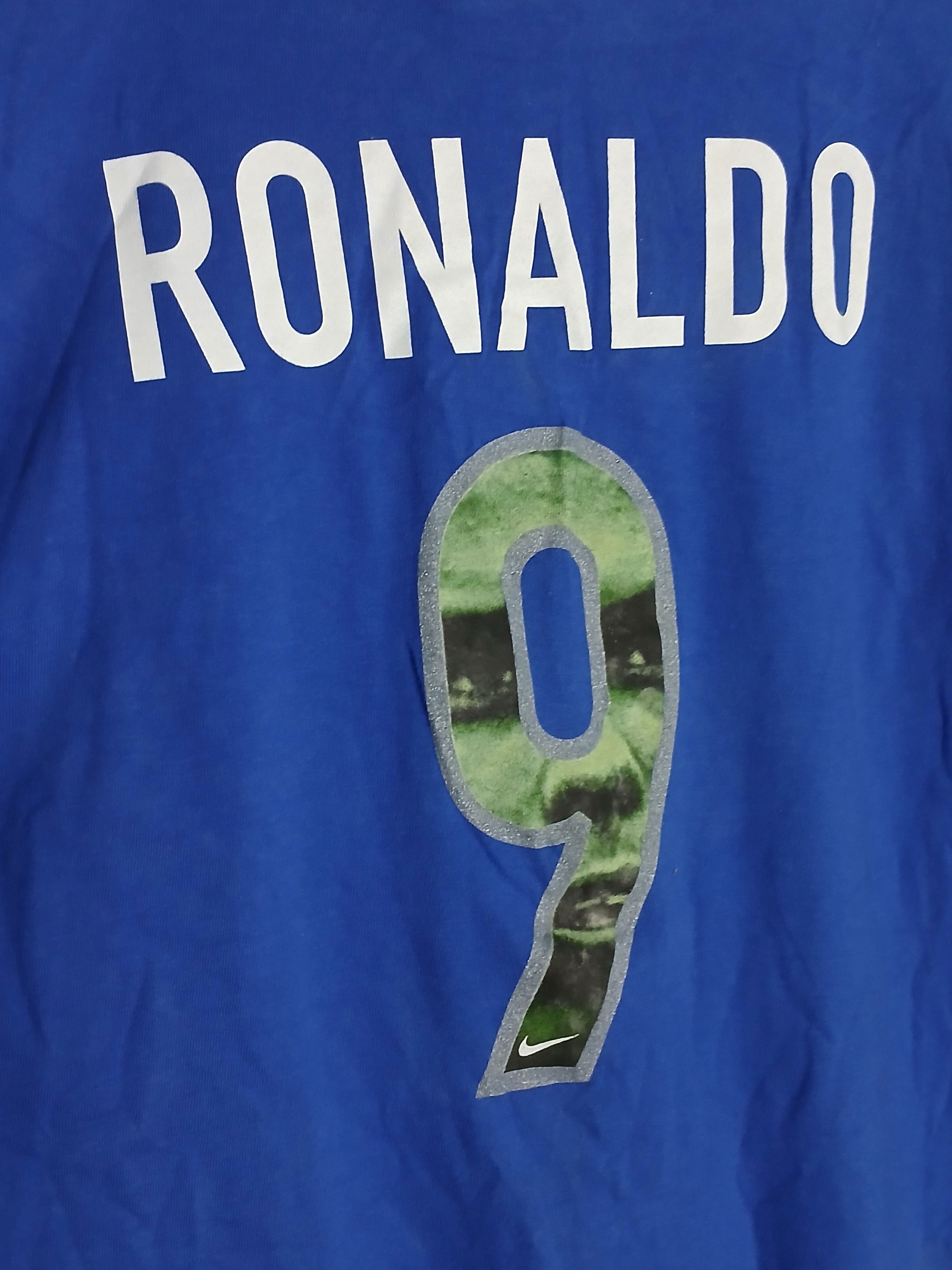 Nike Vintage Nike Brazil Ronaldo T-Shirt Size US M / EU 48-50 / 2 - 3 Thumbnail