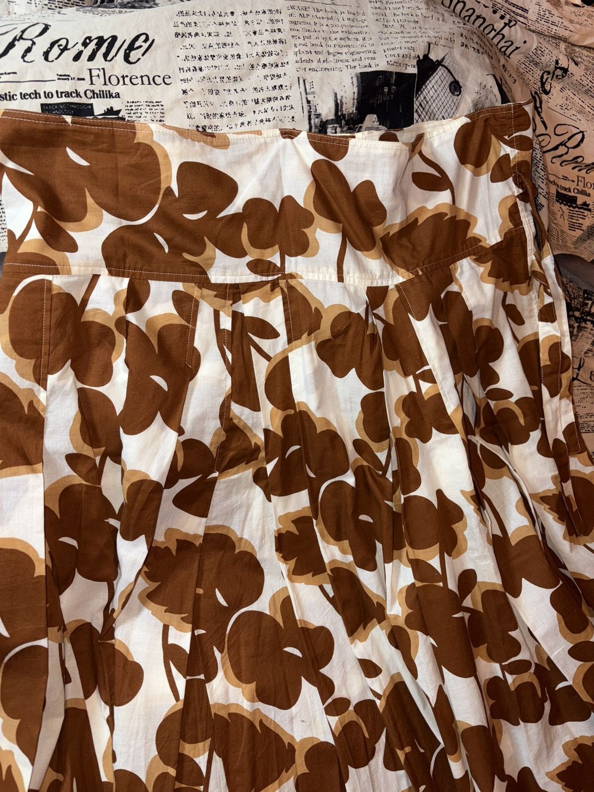 Other Marni pleated floral Skir Size 30" / US 8 / IT 44 - 7 Thumbnail