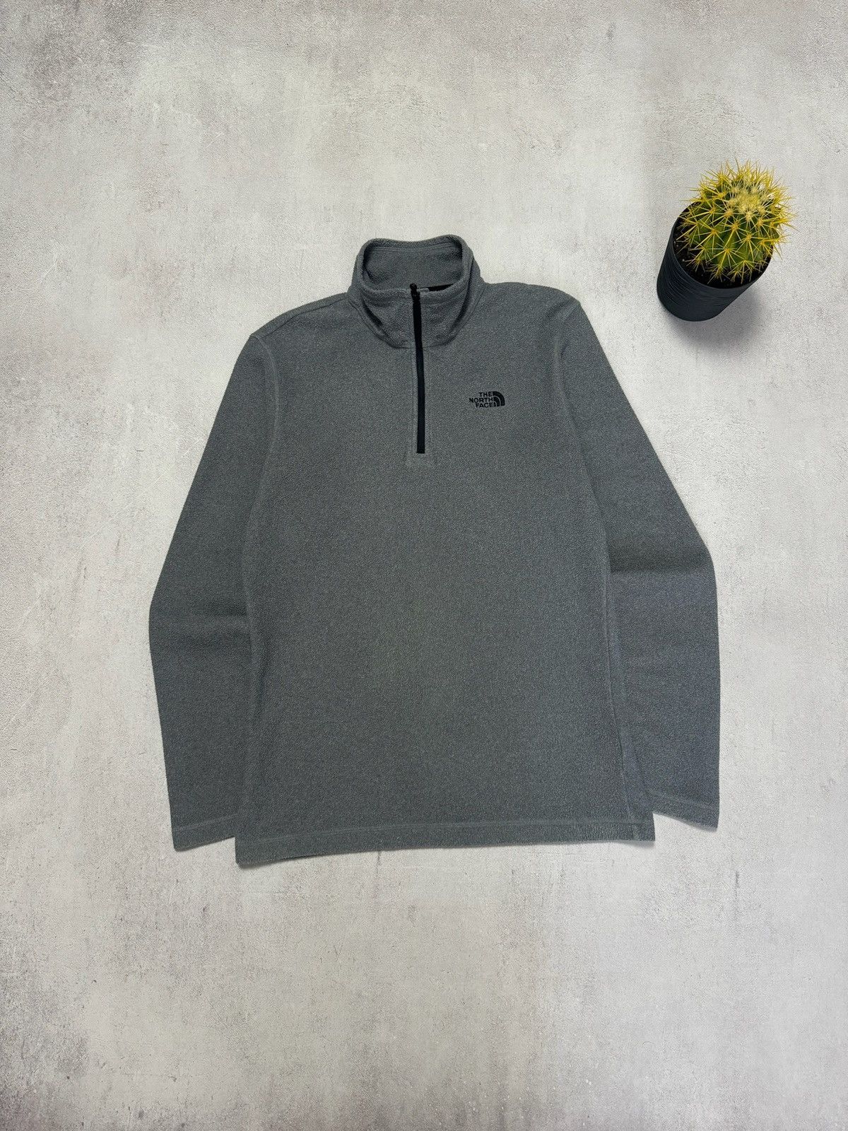 The North Face × Vintage Vintage The North Face Fleece Zip 1/3 Jacket Y2K 90s Size US S / EU 44-46 / 1 - 1 Thumbnail
