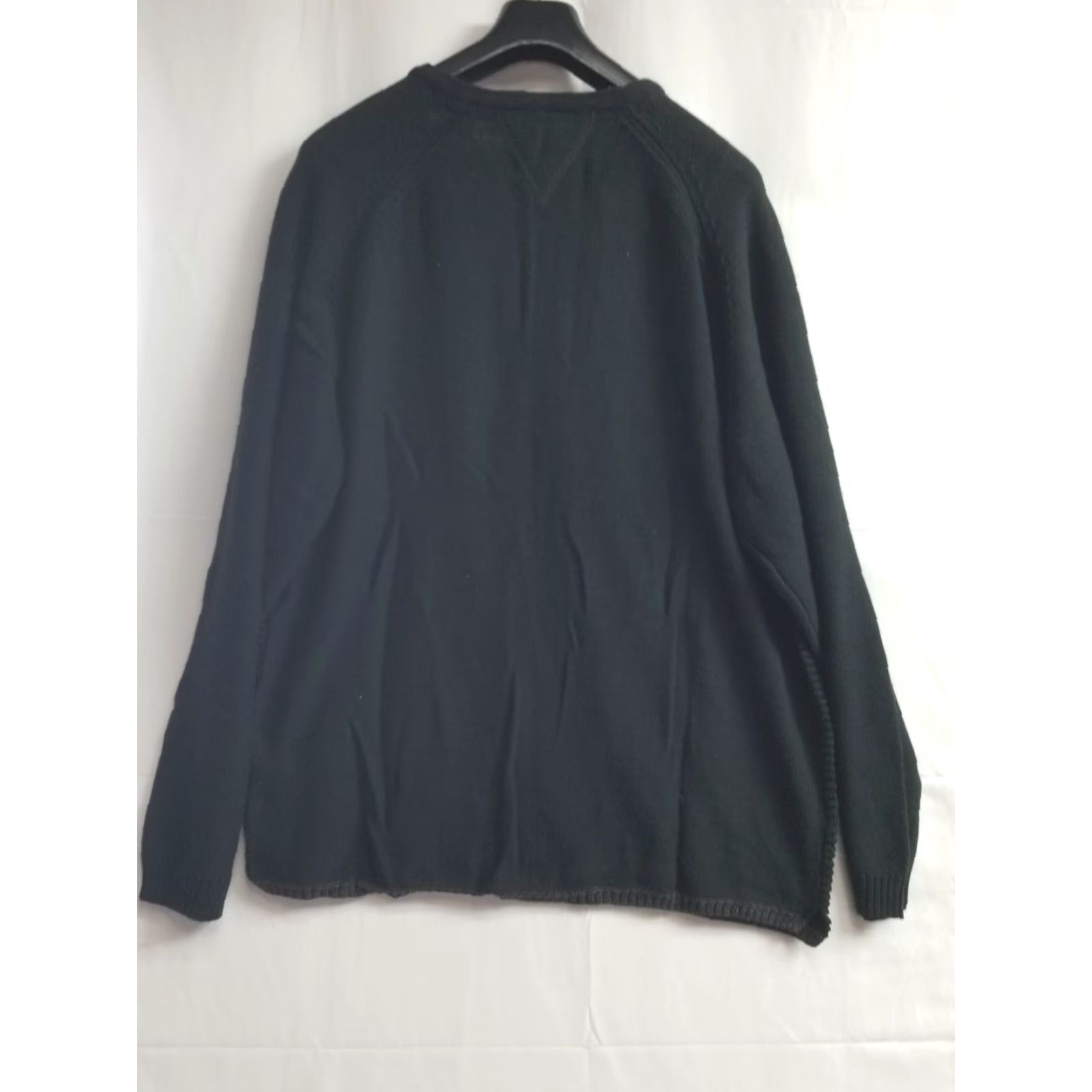 Weatherproof Weatherproof Sweatshirt/ Sweater Black 2XL Long Sleeve Mock Neck 1/4 Button Herringbone Knit Vintage NWT Mens Size US XXL / EU 58 / 5 - 2 Thumbnail