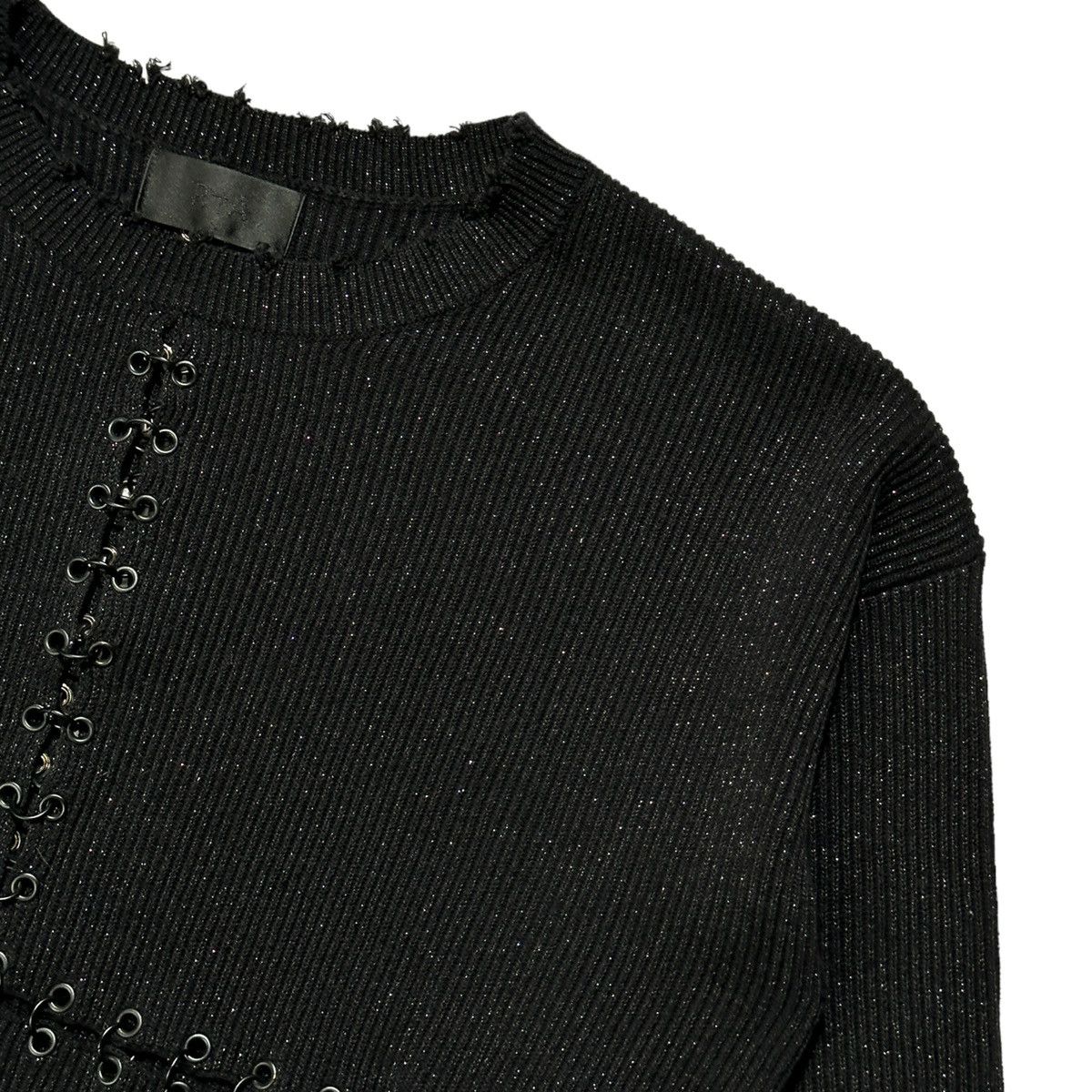 Rta Pierced glitter ribbed sweater Size US S / EU 44-46 / 1 - 2 Thumbnail